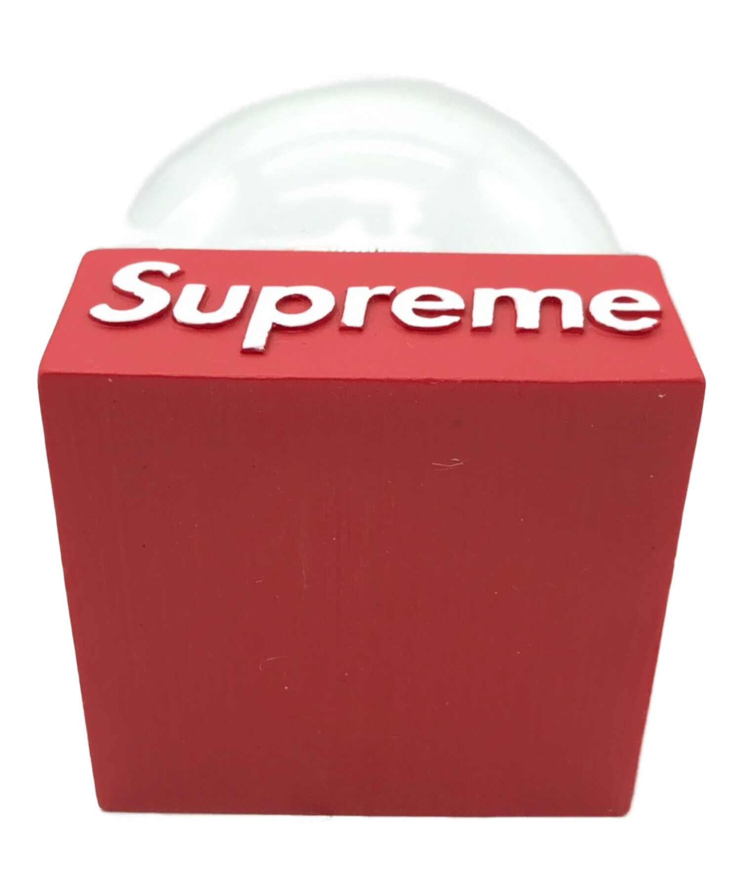 SUPREME (シュプリーム) 21aw Snowman Snowglobe レッド