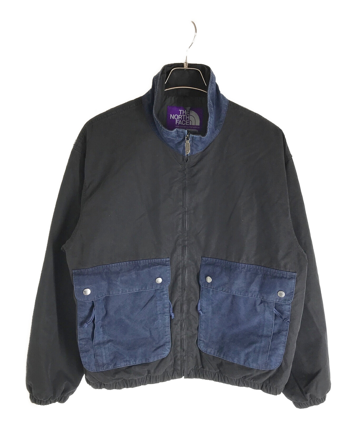 THE NORTHFACE PURPLELABEL (ザ・ノースフェイス パープルレーベル) Indigo Stroll Field Jacket  ブラック×ネイビー サイズ:M