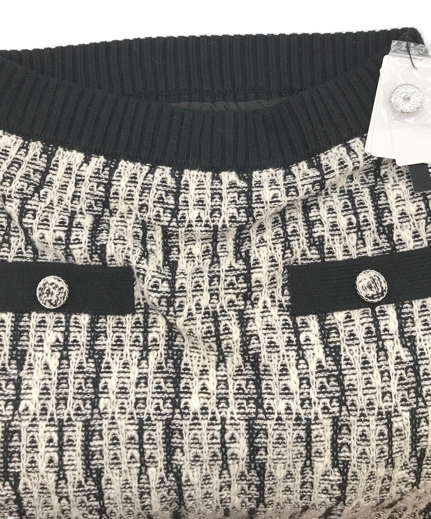 中古・古着通販】MARY QUANT (マリークヮント) ファンシーニット