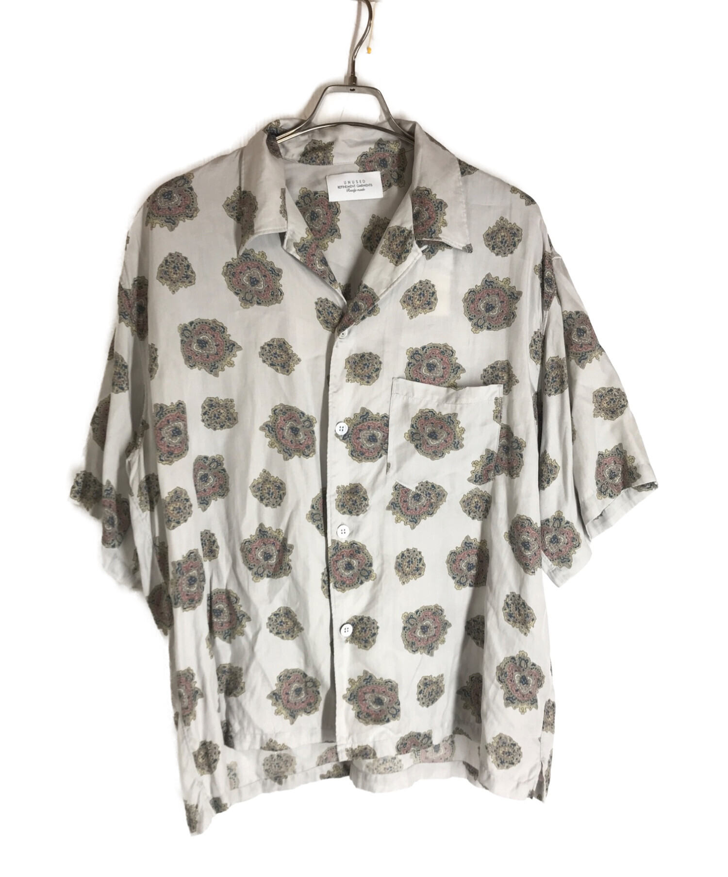 中古・古着通販】UNUSED (アンユーズド) S/S OPEN COLLAR SHIRTS