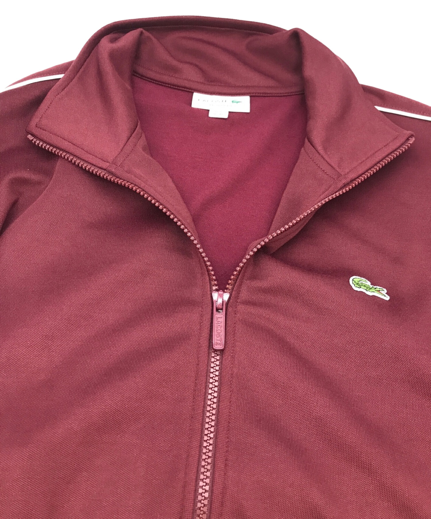 中古・古着通販】LACOSTE (ラコステ) ショルダーパイピング鹿の子地