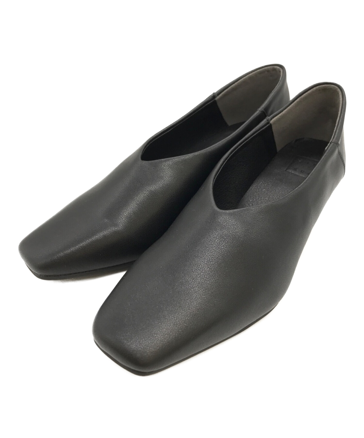 中古・古着通販】RIM.ARK (リムアーク) Angled heel square shoes ...