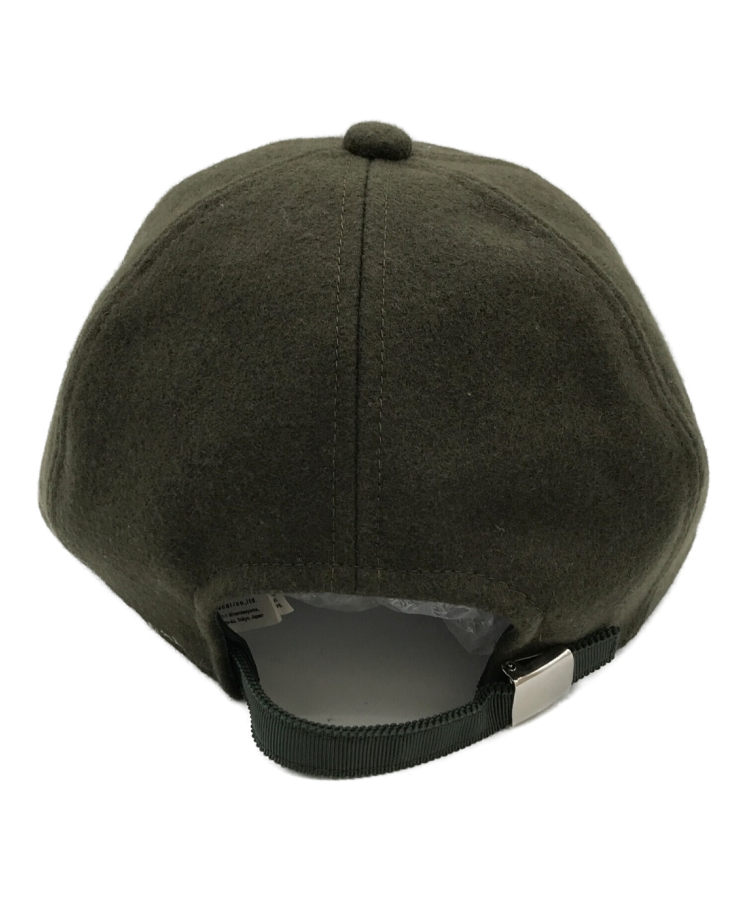 sacai (サカイ) Melton Wool Cap グレー