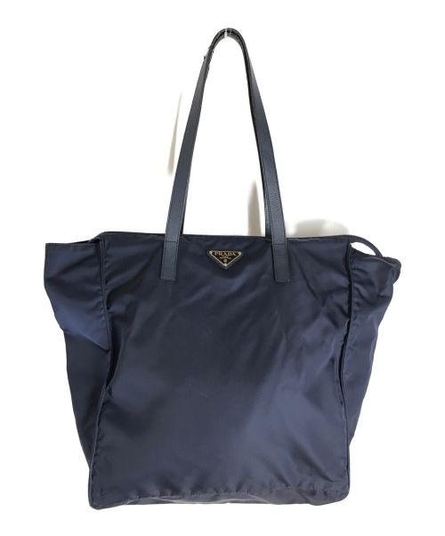 中古・古着通販】PRADA (プラダ) ナイロントートバッグ ネイビー