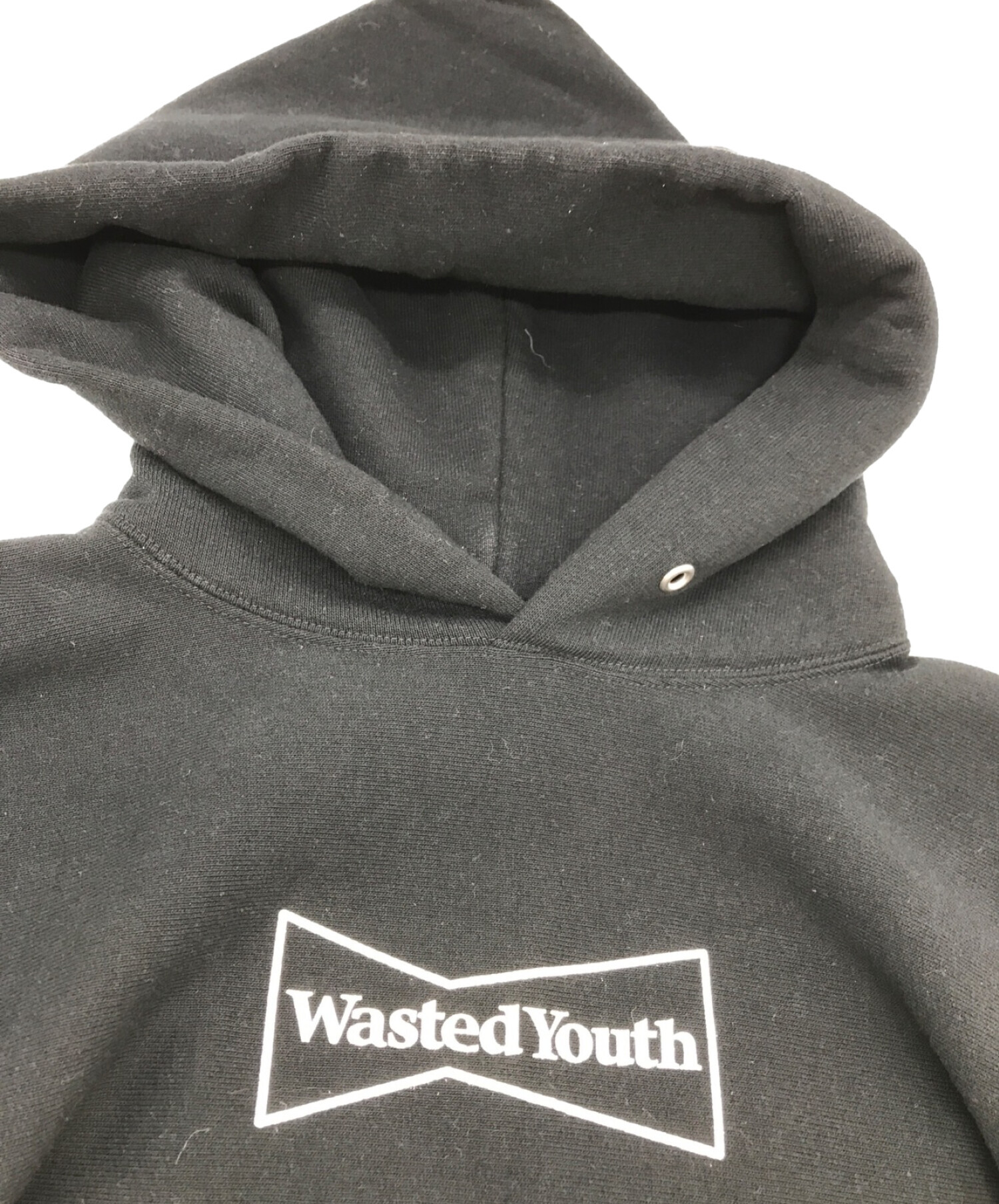 Wasted Youth Hoodie OTSUMO PLAZA  BLACKトップス