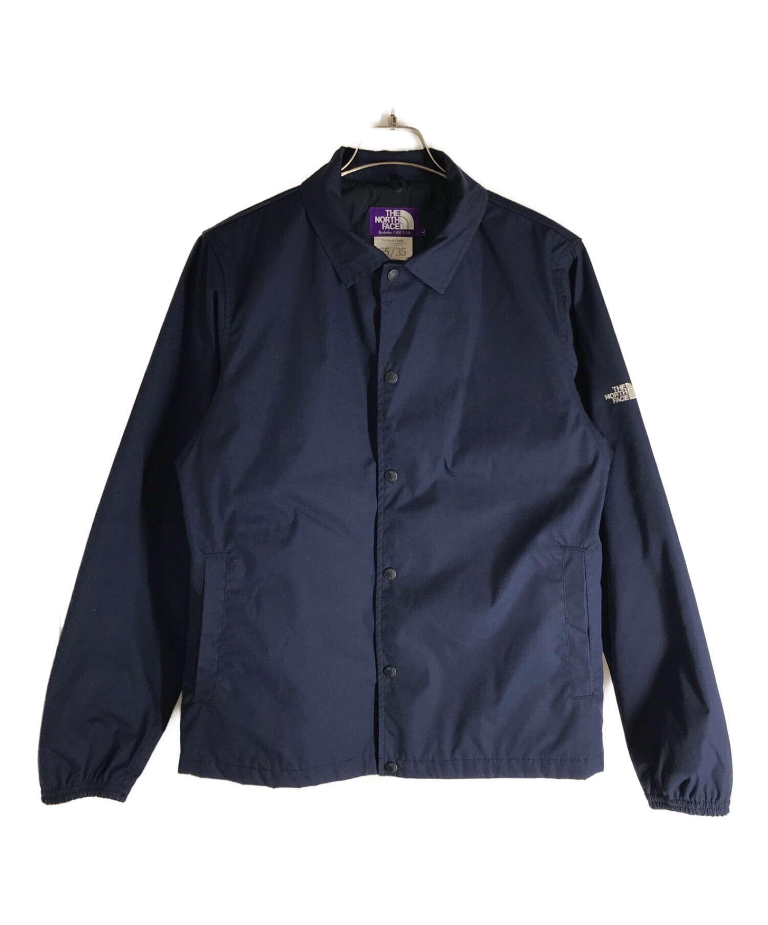 THE NORTH FACE PURPLE LABEL (ノースフェイスパープルレーベル) 65/35 Coaches Jacket ネイビー  サイズ:L