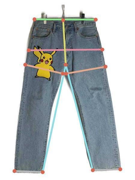 【中古・古着通販】LEVI'S×PoKeMoN (リーバイス × ポケモン ...