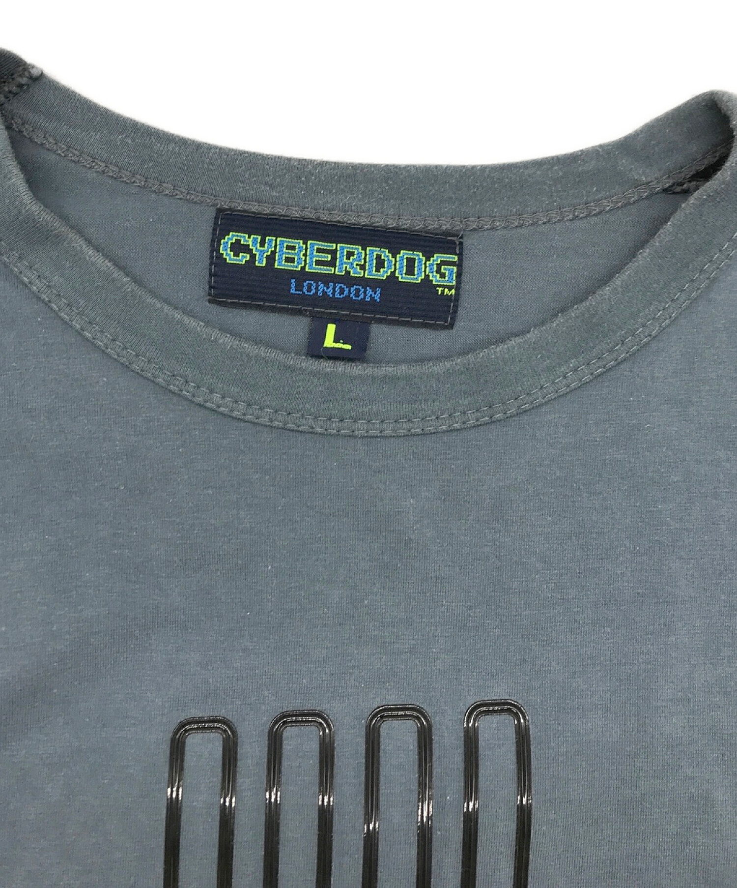 中古・古着通販】CYBERDOG (サイバードッグ) オールドテックカットソー 