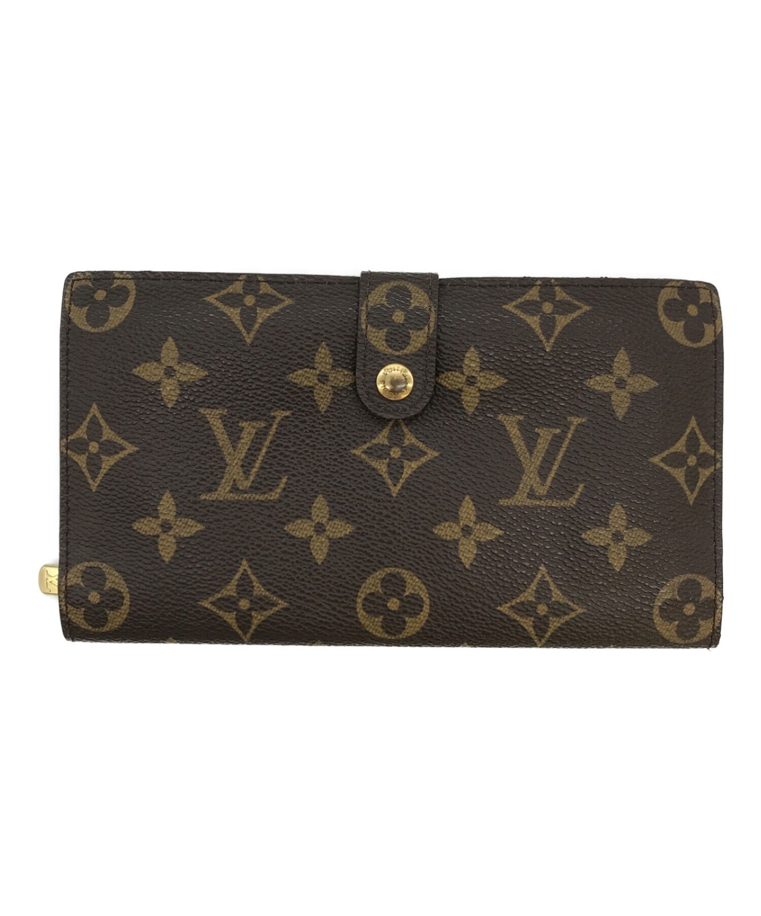 中古・古着通販】LOUIS VUITTON (ルイ ヴィトン) がま口長財布 コンチネンタルクラッチ モノグラム T61217  ブラウン｜ブランド・古着通販 トレファク公式【TREFAC FASHION】スマホサイト