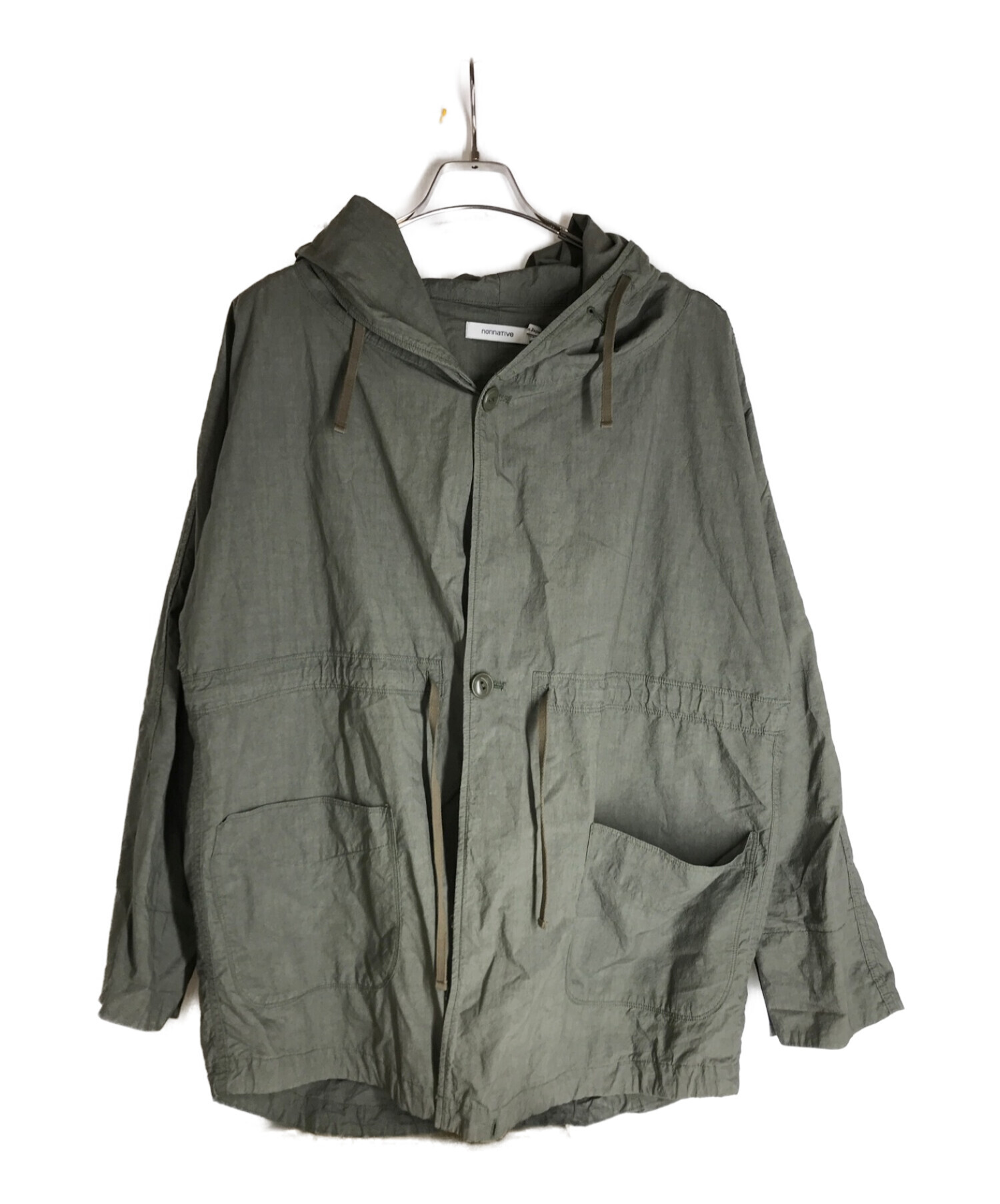 中古・古着通販】nonnative (ノンネイティブ) TROOPER SMOCK COTTON TYPEWRITER カーキ  サイズ:S｜ブランド・古着通販 トレファク公式【TREFAC FASHION】スマホサイト