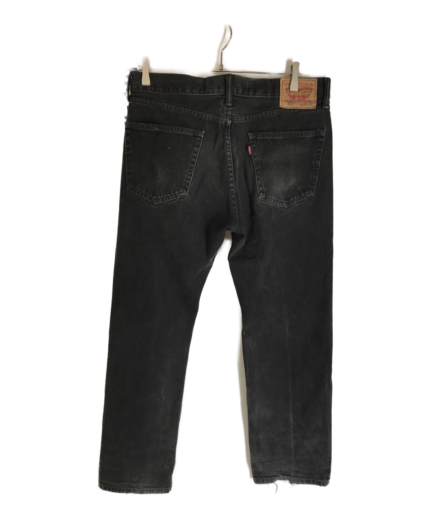 中古・古着通販】LEVI'S (リーバイス) 505ブラックデニムパンツ