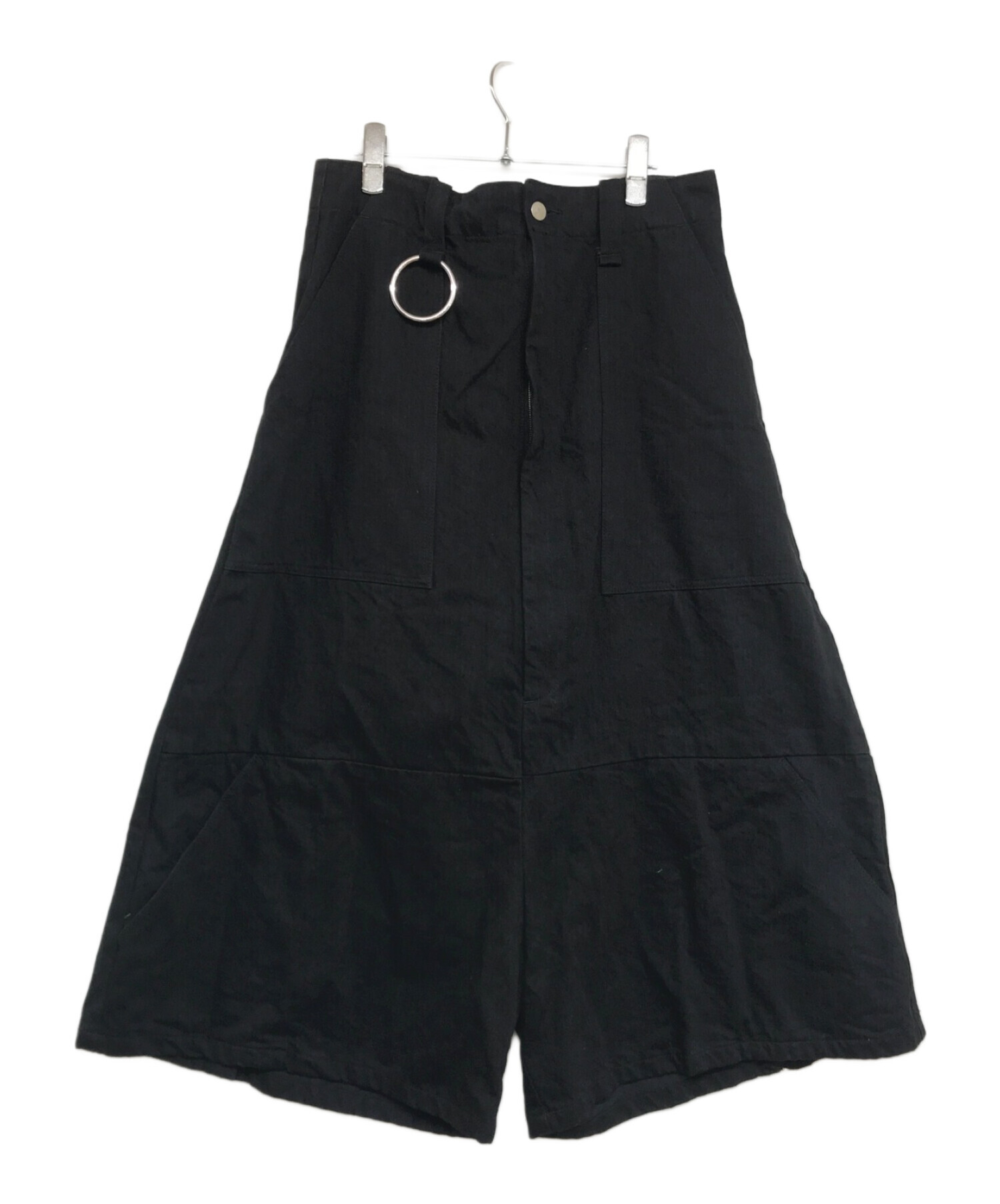 KIDILL (キディル) 袴デニムパンツ　KL381 ブラック サイズ:SIZE44