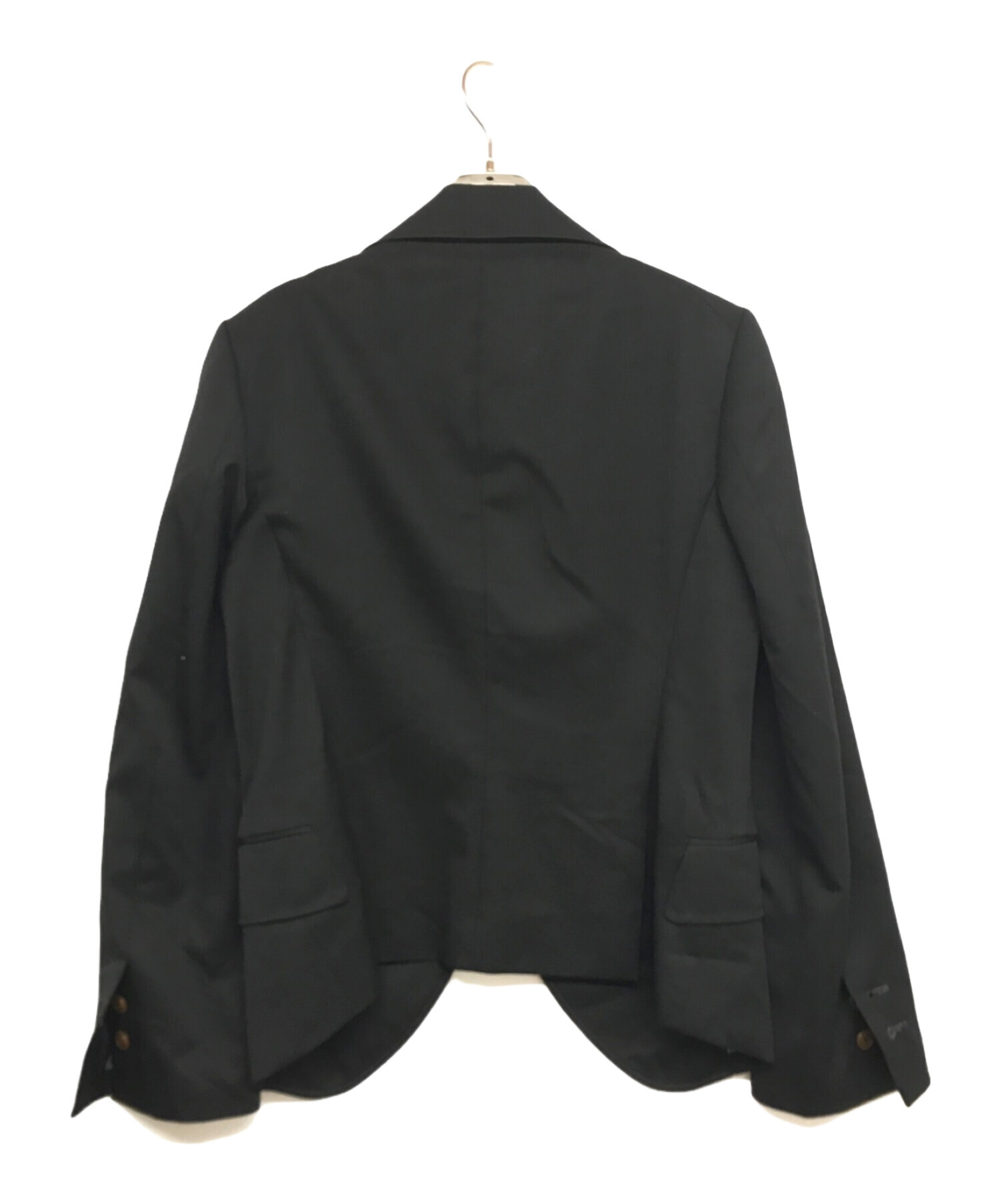 Vivienne Westwood man (ヴィヴィアン ウェストウッド マン) オールド変形テーラードジャケット ブラック サイズ:44