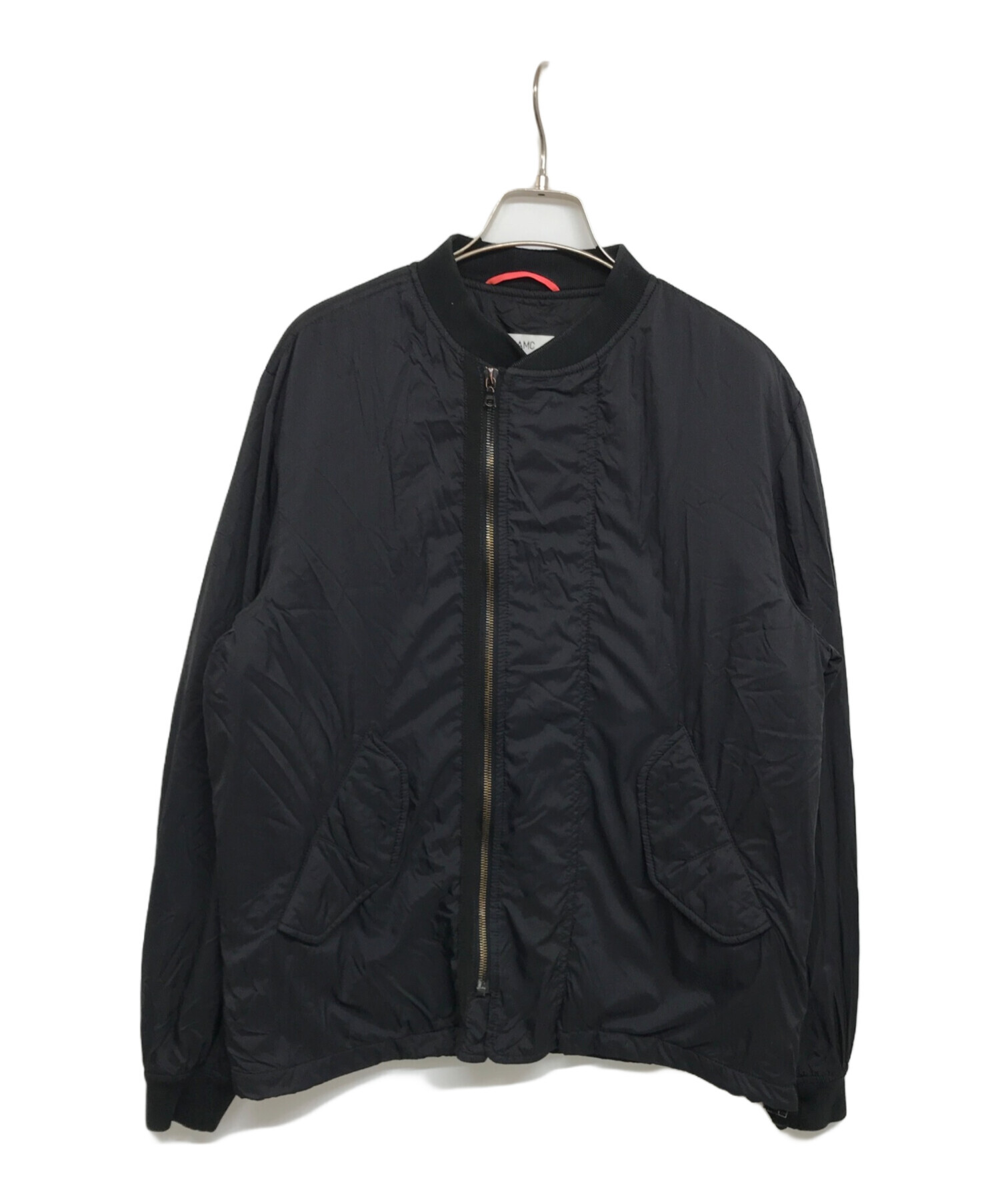 中古・古着通販】OAMC (オーエーエムシー) LIGHT WEIGHT BOMBER JACKET IO20691 ライトウェイトボンバージャケット  ブラック サイズ:M｜ブランド・古着通販 トレファク公式【TREFAC FASHION】スマホサイト