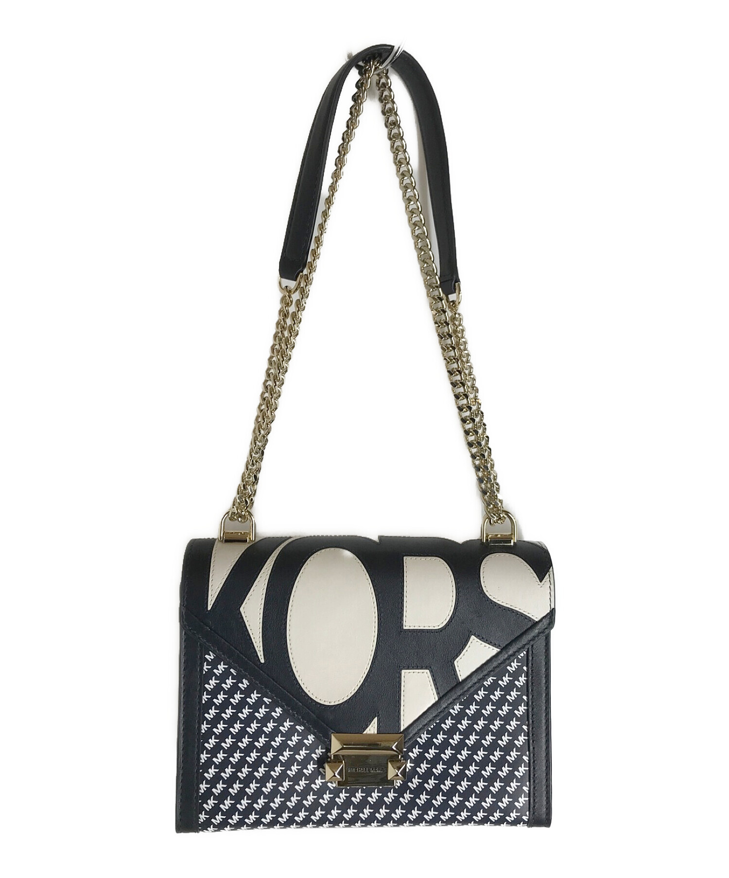 MICHAEL KORS Whitney Large Graphic Logo Convertible Shoulder Bag