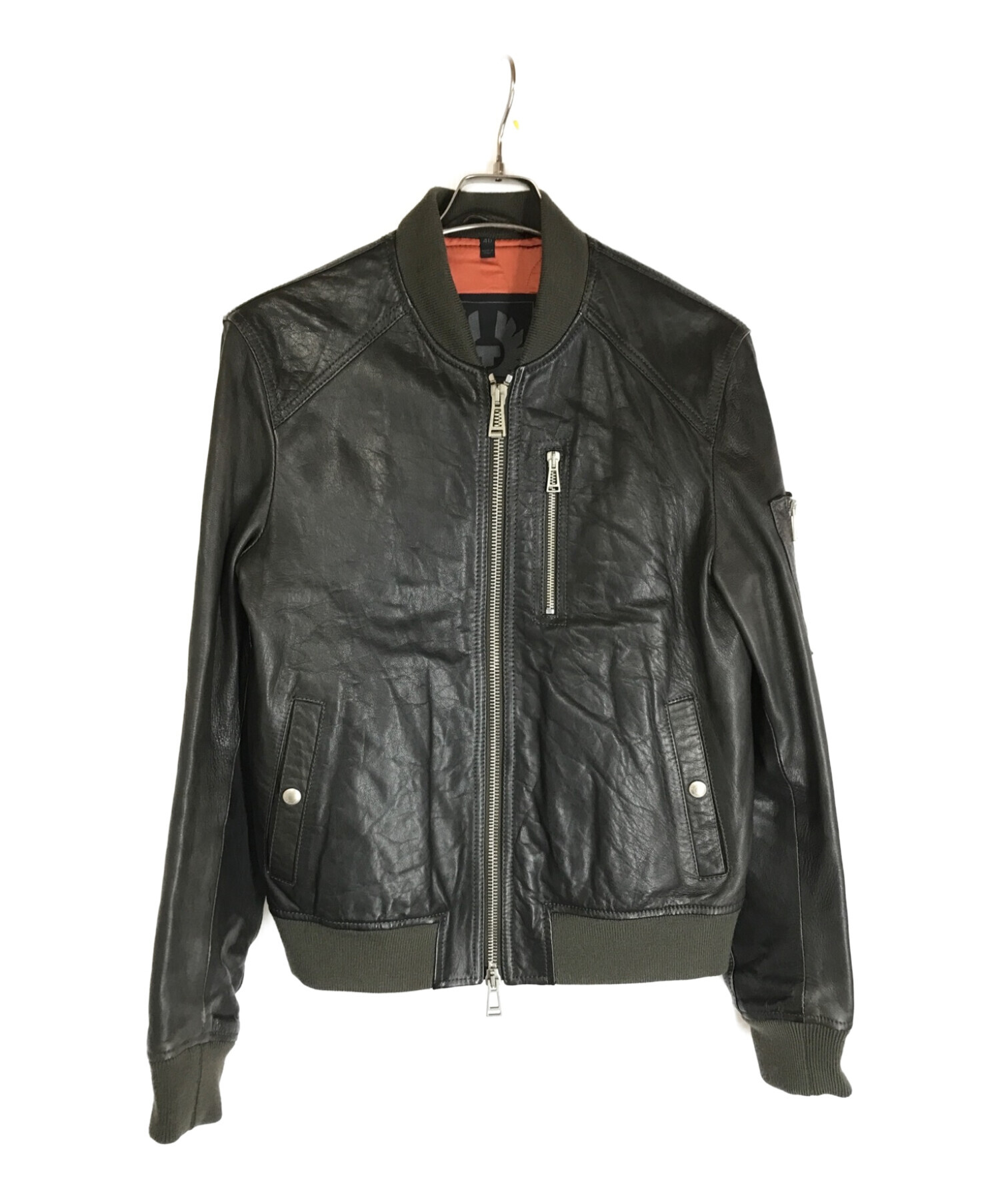 中古・古着通販】BELSTAFF (ベルスタッフ) レザー MA-1