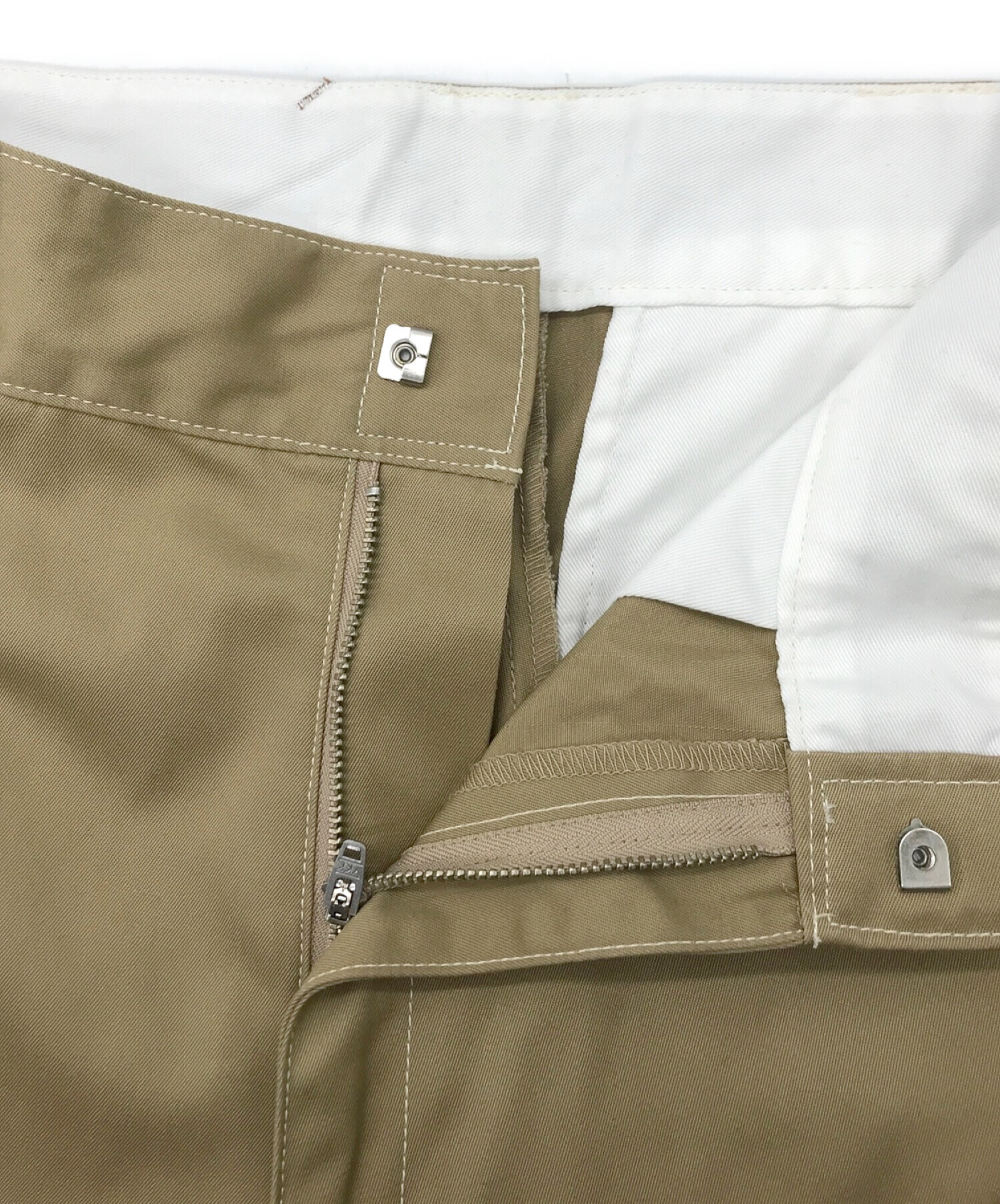 中古・古着通販】TOGA ARCHIVES (トーガアーカイブス) Dickies (ディッキーズ) FLARE PANTS ベージュ  サイズ:48｜ブランド・古着通販 トレファク公式【TREFAC FASHION】スマホサイト