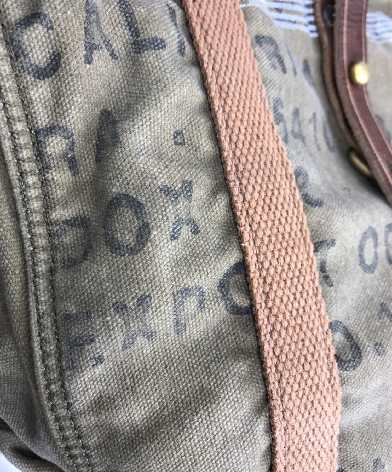 RRL (ダブルアールエル) Murphy Canvas Tote カーキ