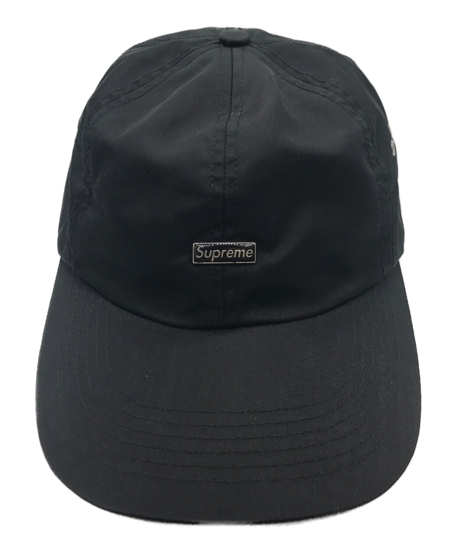 今だけ限定価格！ supreme SUPREME エナメルロゴ 6パネルキャップ