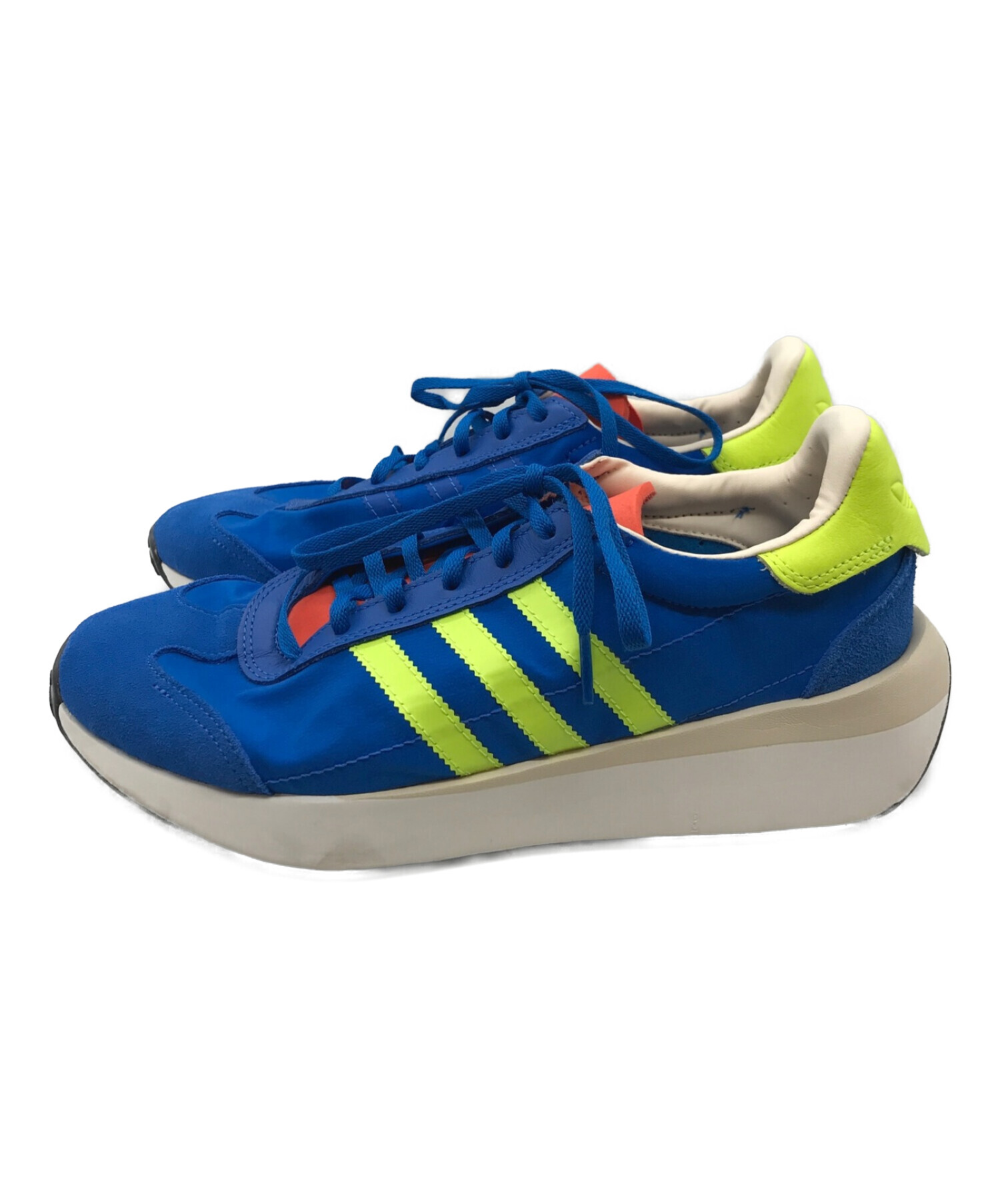 adidas◇ローカットスニーカー 24.5cm BLU GZ6187 話題の人気 - スニーカー