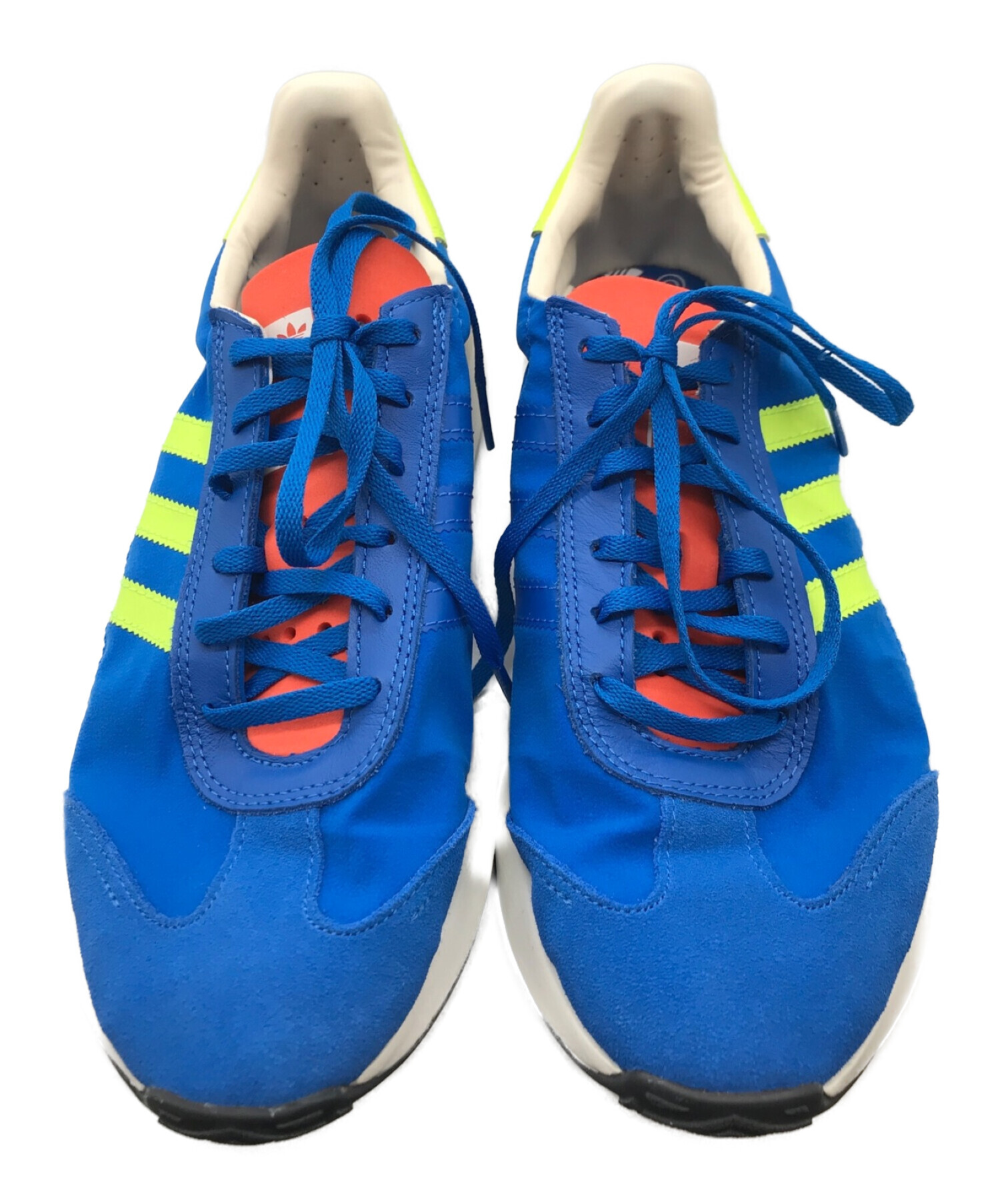 adidas Originals (アディダスオリジナル) ローカットスニーカー ブルー×イエロー サイズ:27.5cm