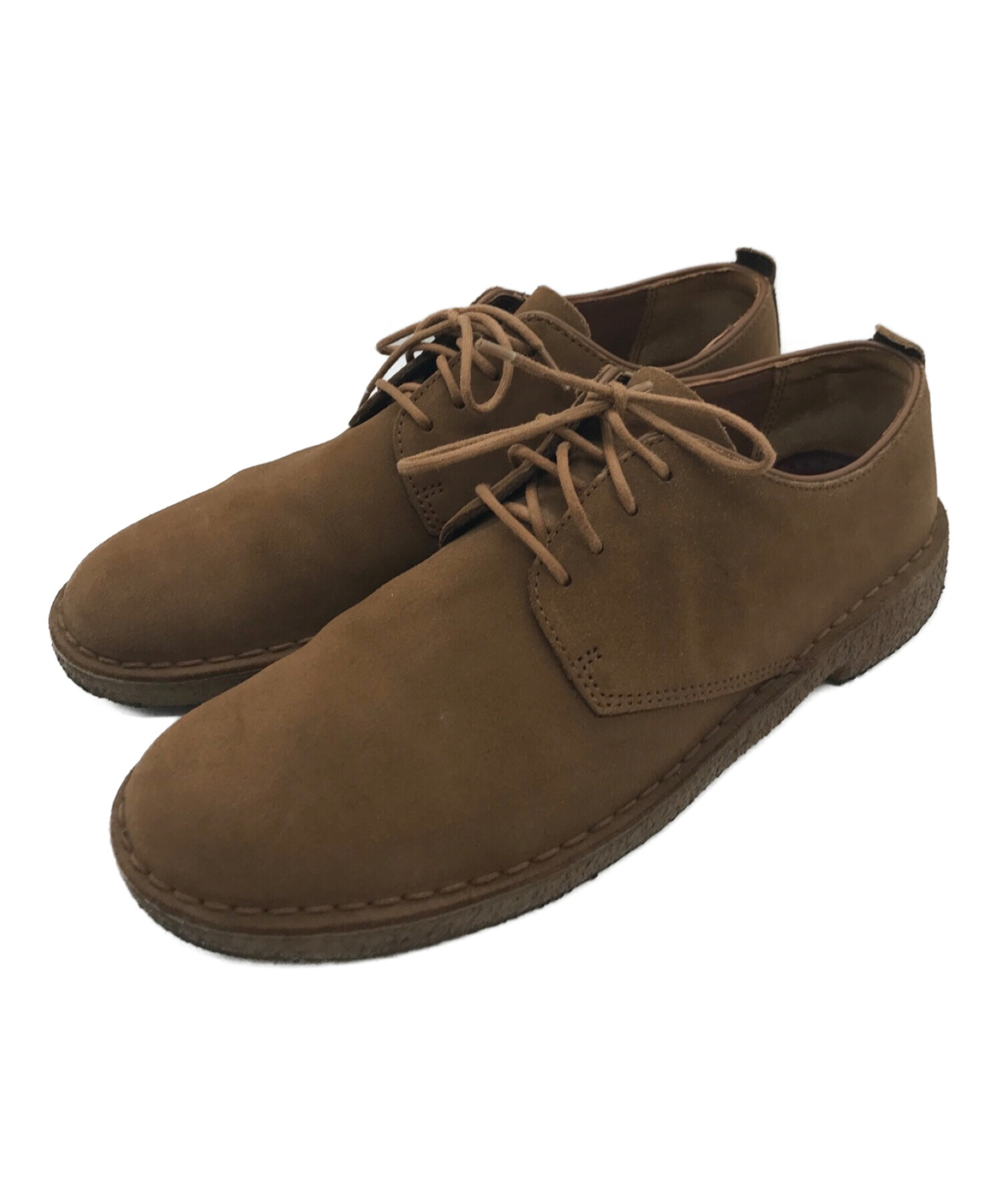 中古・古着通販】CLARKS (クラークス) スウェードシューズ ブラウン