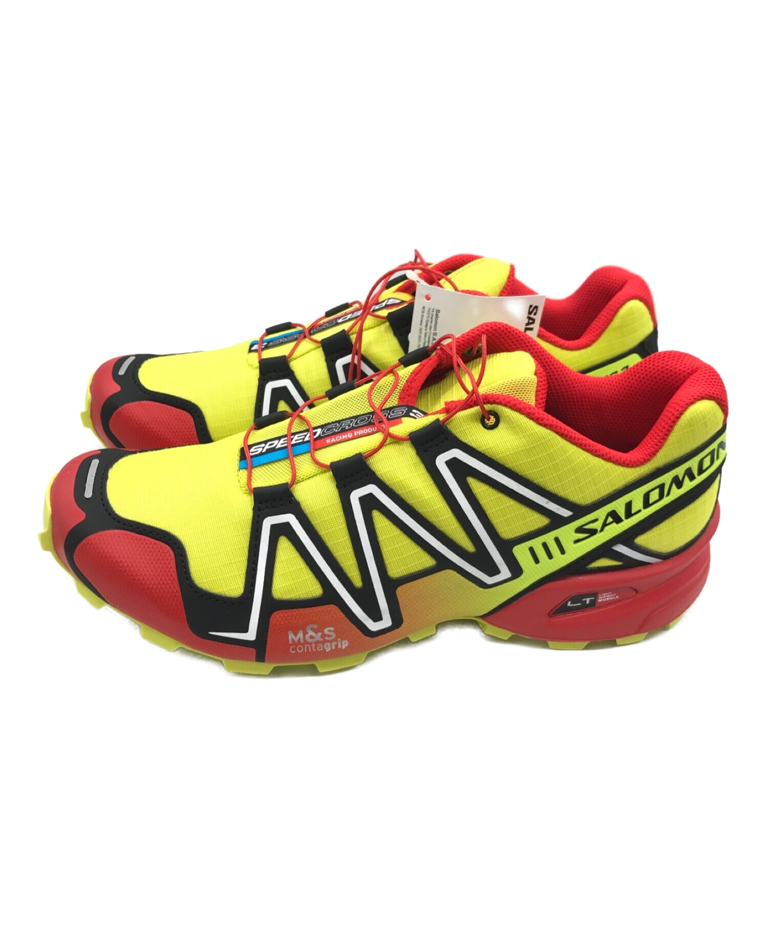 中古・古着通販】SALOMON (サロモン) SPEEDCROSS 3 イエロー×レッド