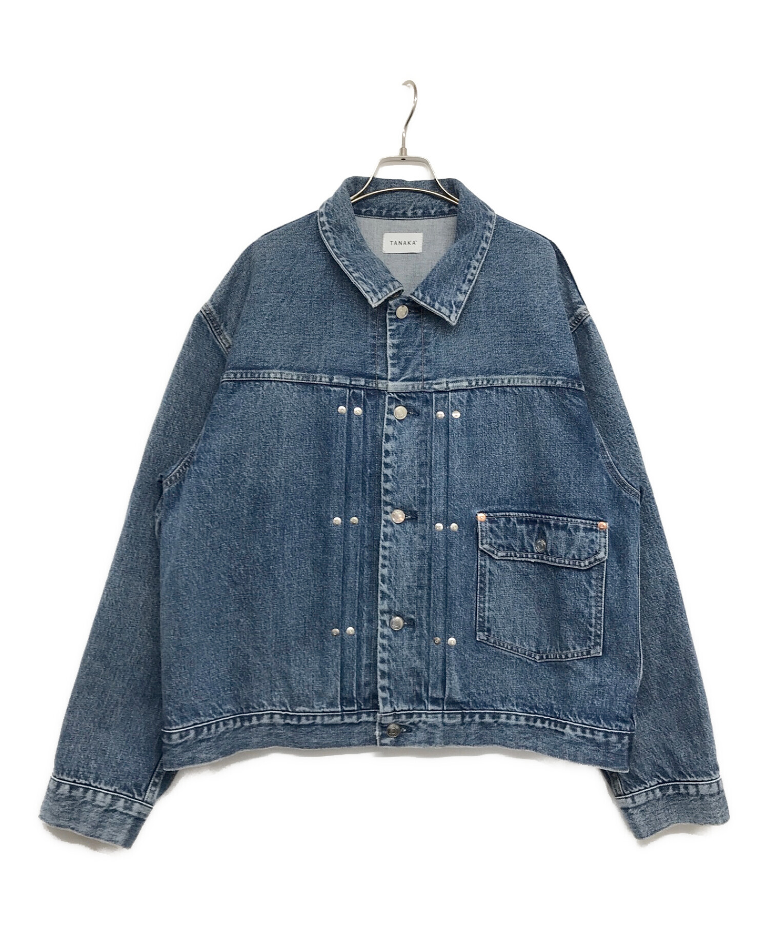 中古・古着通販】TANAKA (タナカ) NEW CLASSIC JEAN JACKET ブルー サイズ:L｜ブランド・古着通販  トレファク公式【TREFAC FASHION】スマホサイト