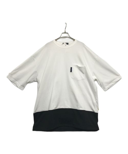 中古・古着通販】COMME des GARCONS HOMME (コムデギャルソン オム) 異素材切り替えTシャツ HM-T021 ホワイト  サイズ:L｜ブランド・古着通販 トレファク公式【TREFAC FASHION】スマホサイト