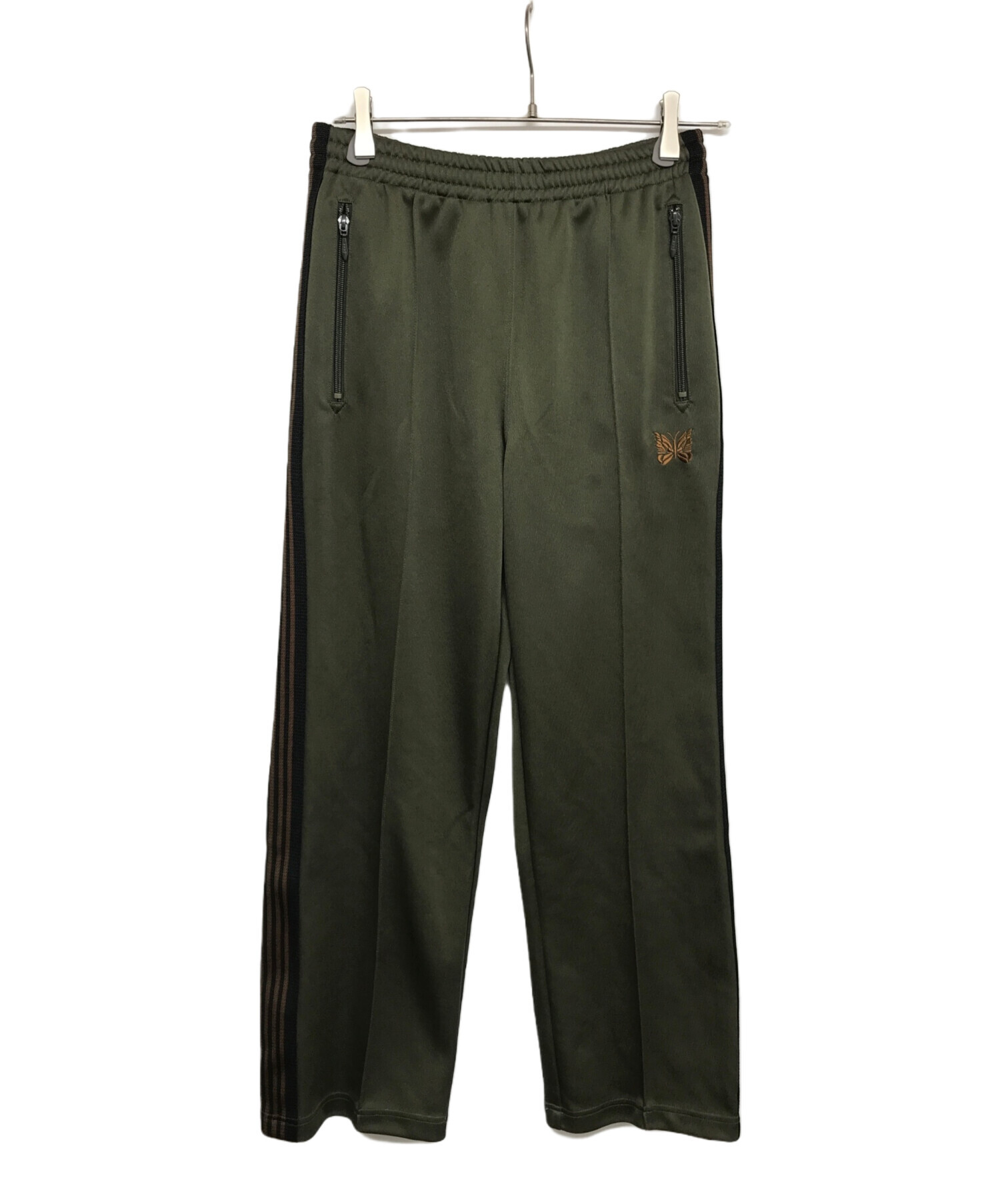 Needles (ニードルズ) LOFTMAN (ロフトマン) 22AW 別注TRACK PANTS トラックパンツ LQ472　 カーキ サイズ:S