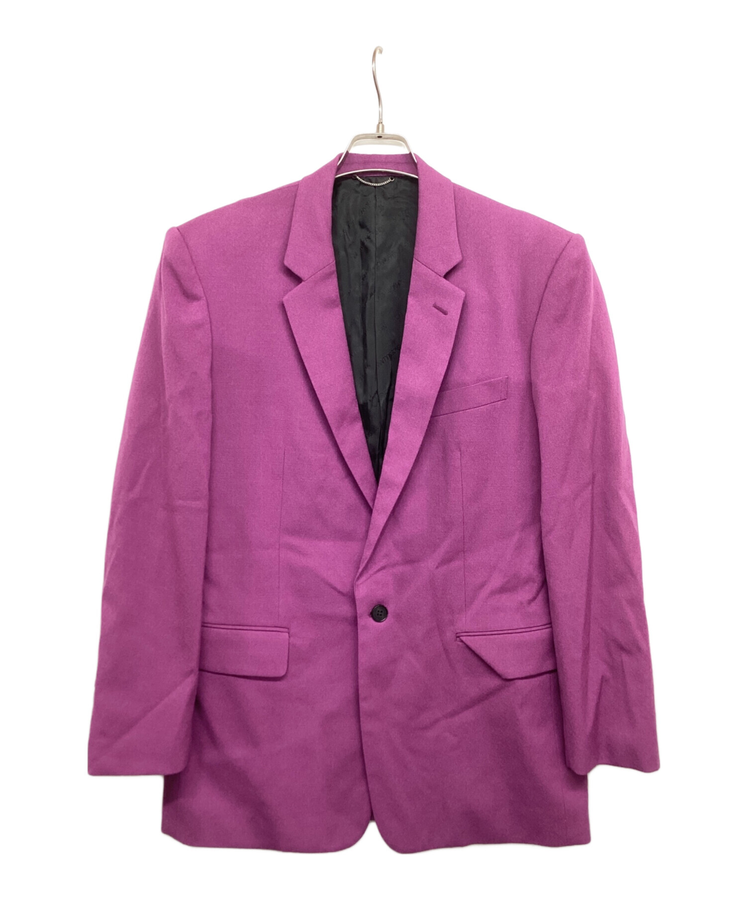 JOHN LAWRENCE SULLIVAN (ジョン ローレンス サリバン) 1BUTTON SINGLE JACKET 1B008-0120-15  1ボタンシングルテーラードジャケット パープル サイズ:46