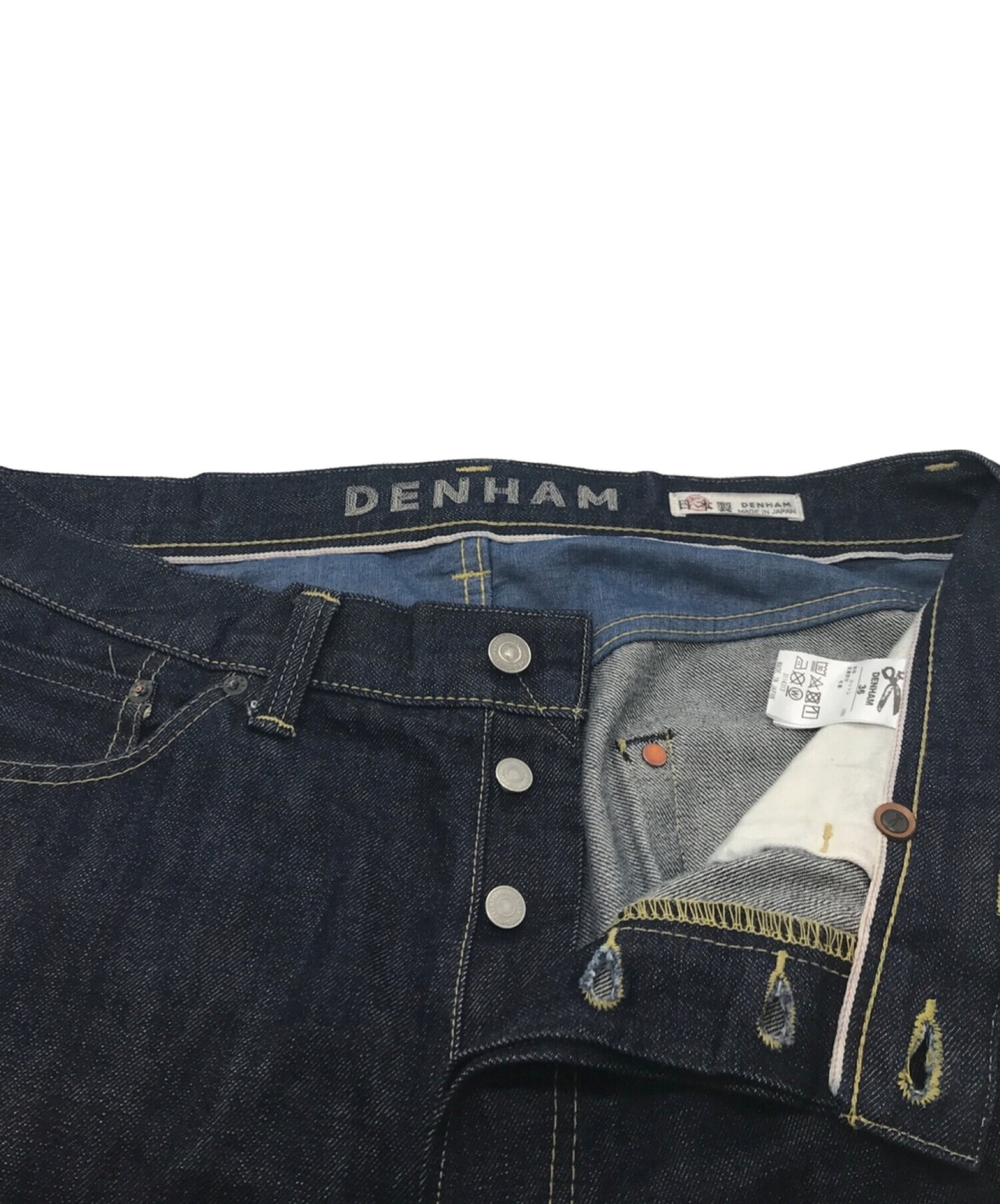 Denham (デンハム) EAST WIDER MIJ 22 01-22-08-11-061 インディゴ サイズ:36