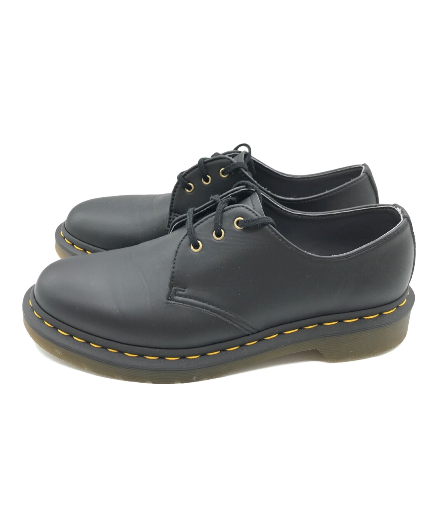 中古・古着通販】Dr.Martens (ドクターマーチン) 3ホールシューズ Vegan Leather Lace Up 3-Eye Oxfords  UK6 14046 ブラック サイズ:UK6｜ブランド・古着通販 トレファク公式【TREFAC FASHION】スマホサイト