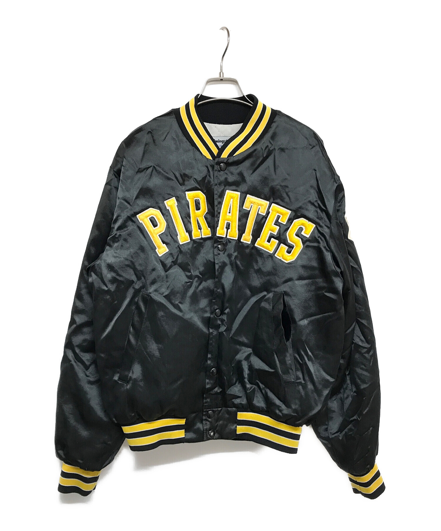 Swing ster (スウィングスター) 古着スタジャン USA製 80-90's Pittsburgh Pirates ブラック サイズ:L