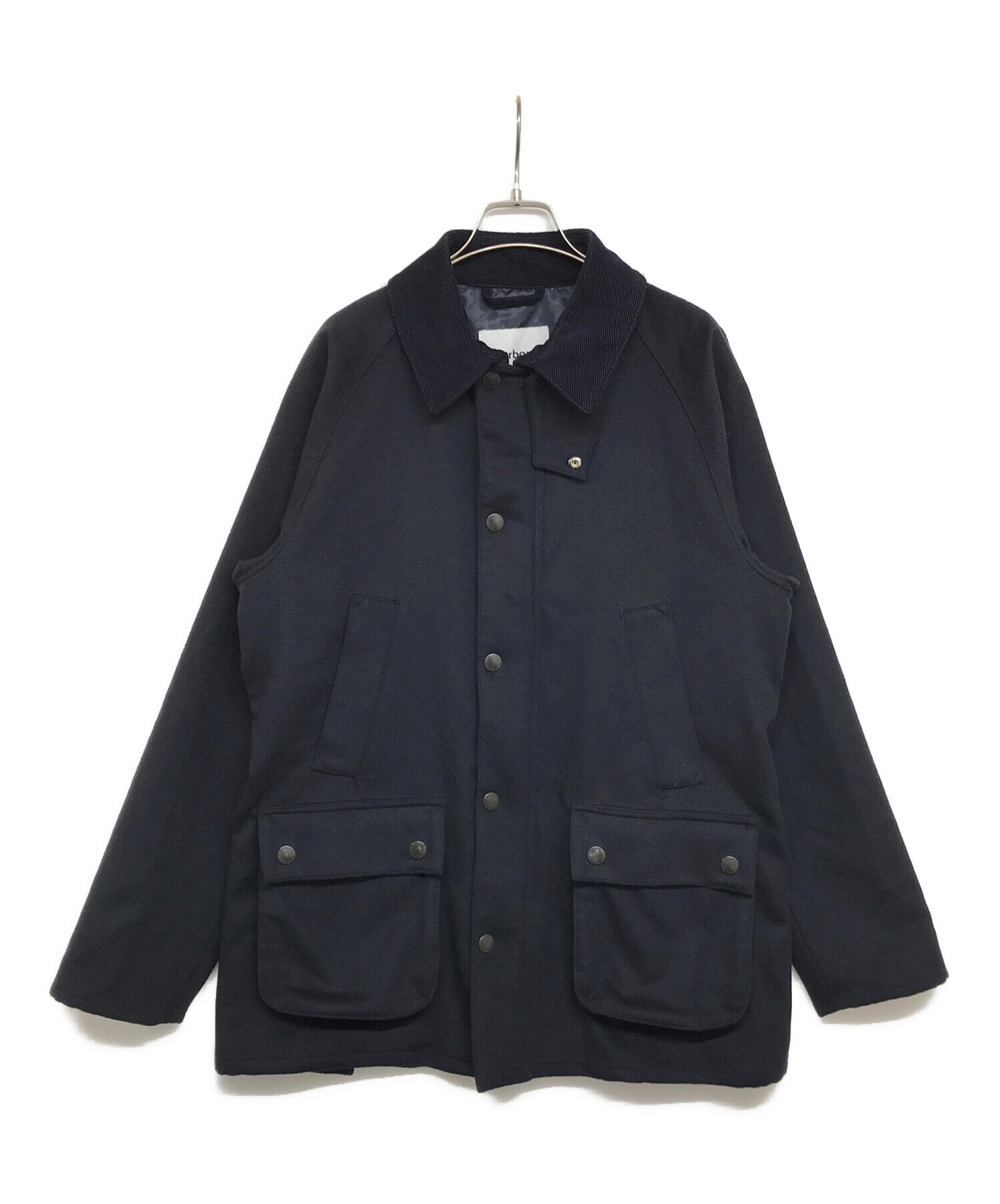 Barbour (バブアー) BEAMS (ビームス) 別注 BEDALE SL PIACENZA ビデイル 1802214 ネイビー サイズ:40