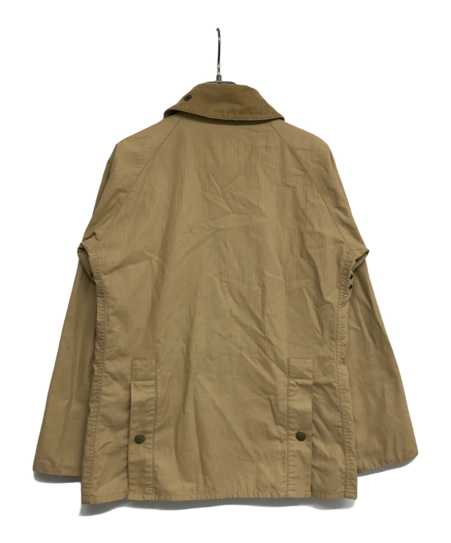 Barbour (バブアー) BEAMS (ビームス) 別注 BEDALE SL RIPSTOP　リップストップビデイルジャケット　 ハンティングジャケット ベージュ サイズ:XS