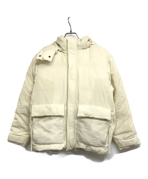 【中古・古着通販】HELLY HANSEN (ヘリーハンセン) emmi atelier (エミアトリエ) ARENDAL DOWN JK ダウンジャケット  HOW12256EM ホワイト サイズ:M｜ブランド・古着通販 トレファク公式【TREFAC FASHION】スマホサイト