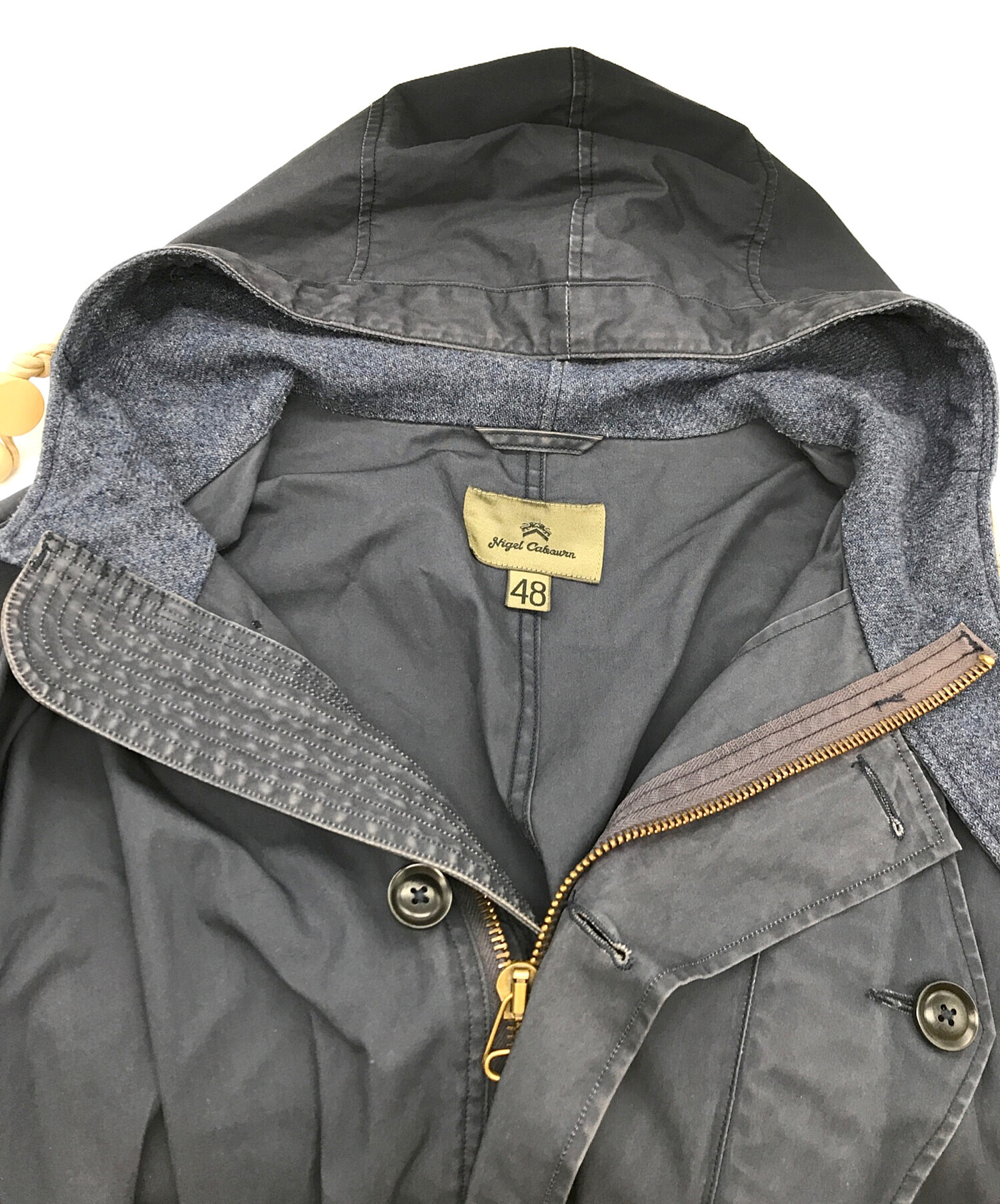 NIGEL CABOURN (ナイジェルケーボン) M-51 COLD WEATHER PARKA/コールドウェザーパーカー ネイビー サイズ:48