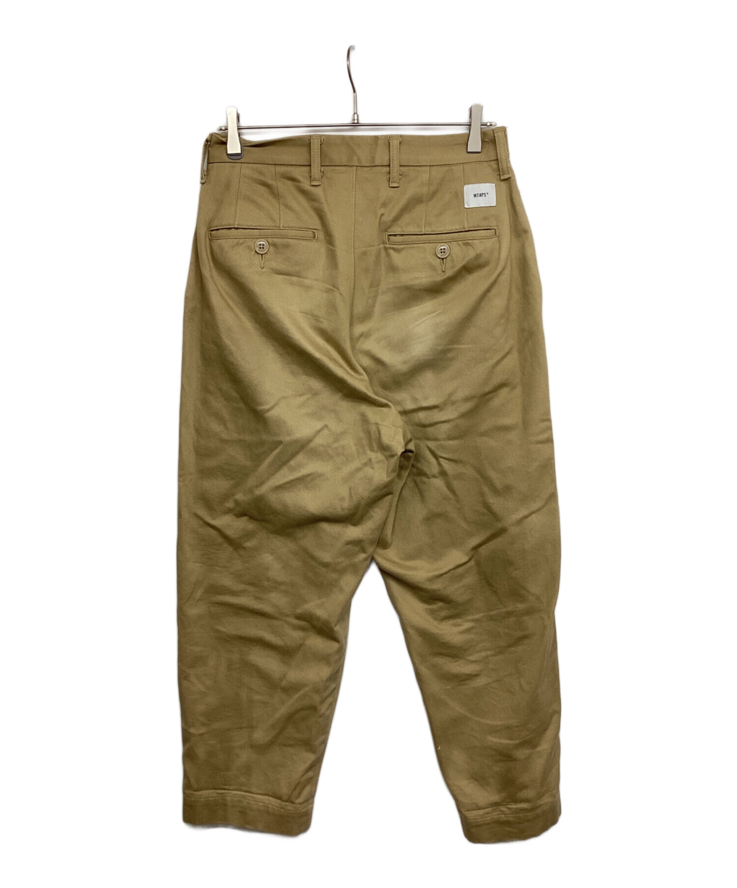 中古・古着通販】WTAPS (ダブルタップス) 22SS UNION TROUSER 221BRDT-PTM04 ユニオントラウザー ベージュ サイズ: 1｜ブランド・古着通販 トレファク公式【TREFAC FASHION】スマホサイト