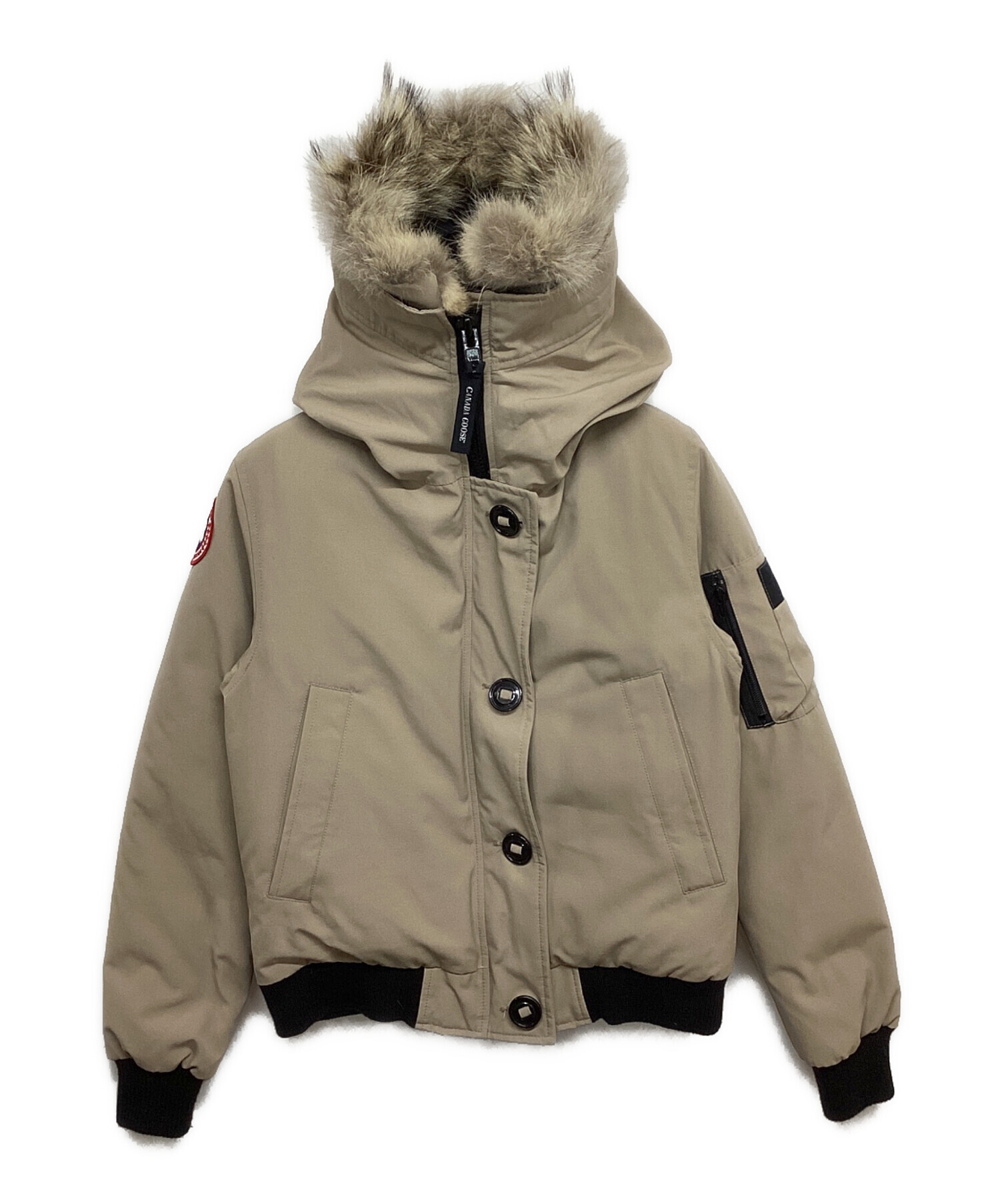 中古・古着通販】CANADA GOOSE (カナダグース) LABRADOR BOMBER 7967JL R ベージュ サイズ:S｜ブランド・古着通販  トレファク公式【TREFAC FASHION】スマホサイト