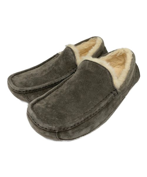 【中古・古着通販】UGG (アグ) ムートンモカシンシューズ グレー