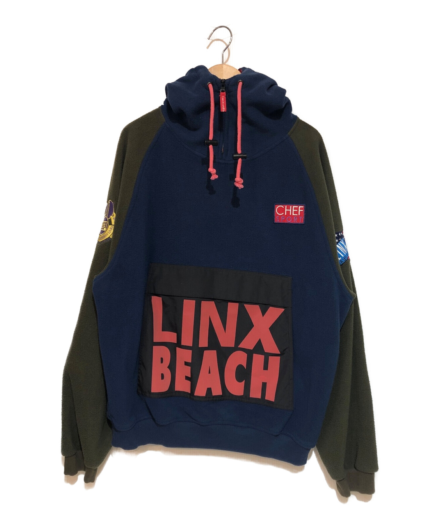 CL-95inc (シーエル95インク) LINX BEACH MK3 Pullover Hoodie ジャケット ネイビー サイズ:表記なし※タグ切れ