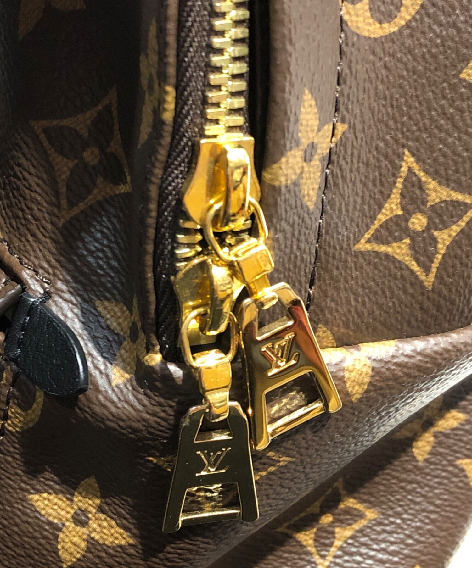 LOUIS VUITTON (ルイ ヴィトン) モノグラム パームスプリングス バックパック PM リュック ブラウン サイズ:PM