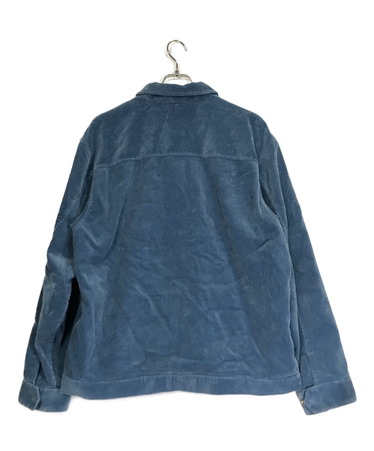 新品　Supreme corduroy zip jacket blue MサイズSupreme