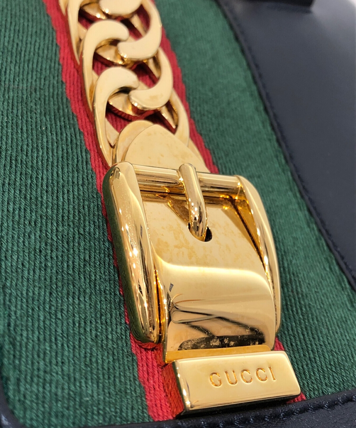 中古・古着通販】GUCCI (グッチ) シルヴィ 2WAY ハンドバッグ