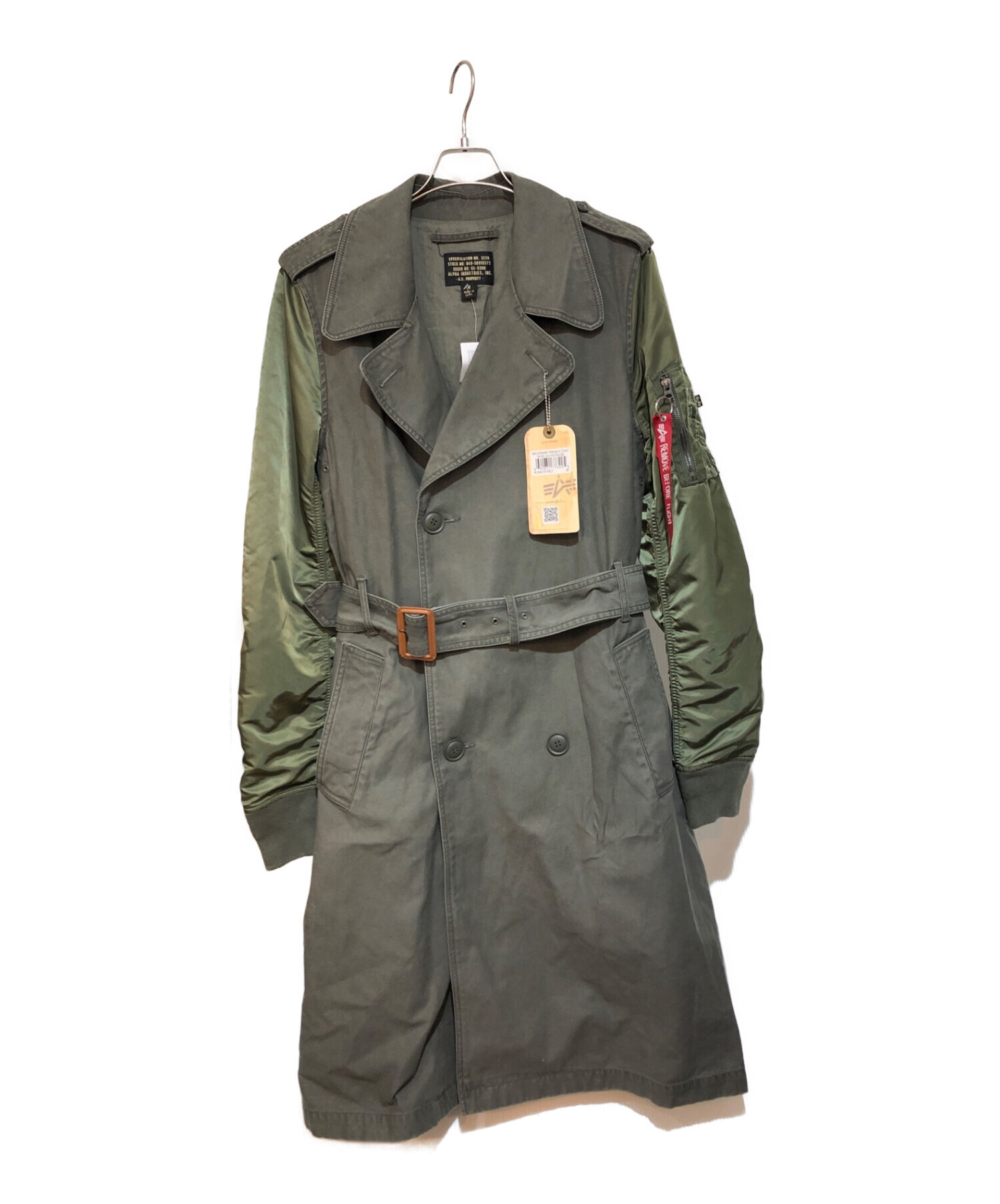 Alpha industries sale mackinaw trench coat