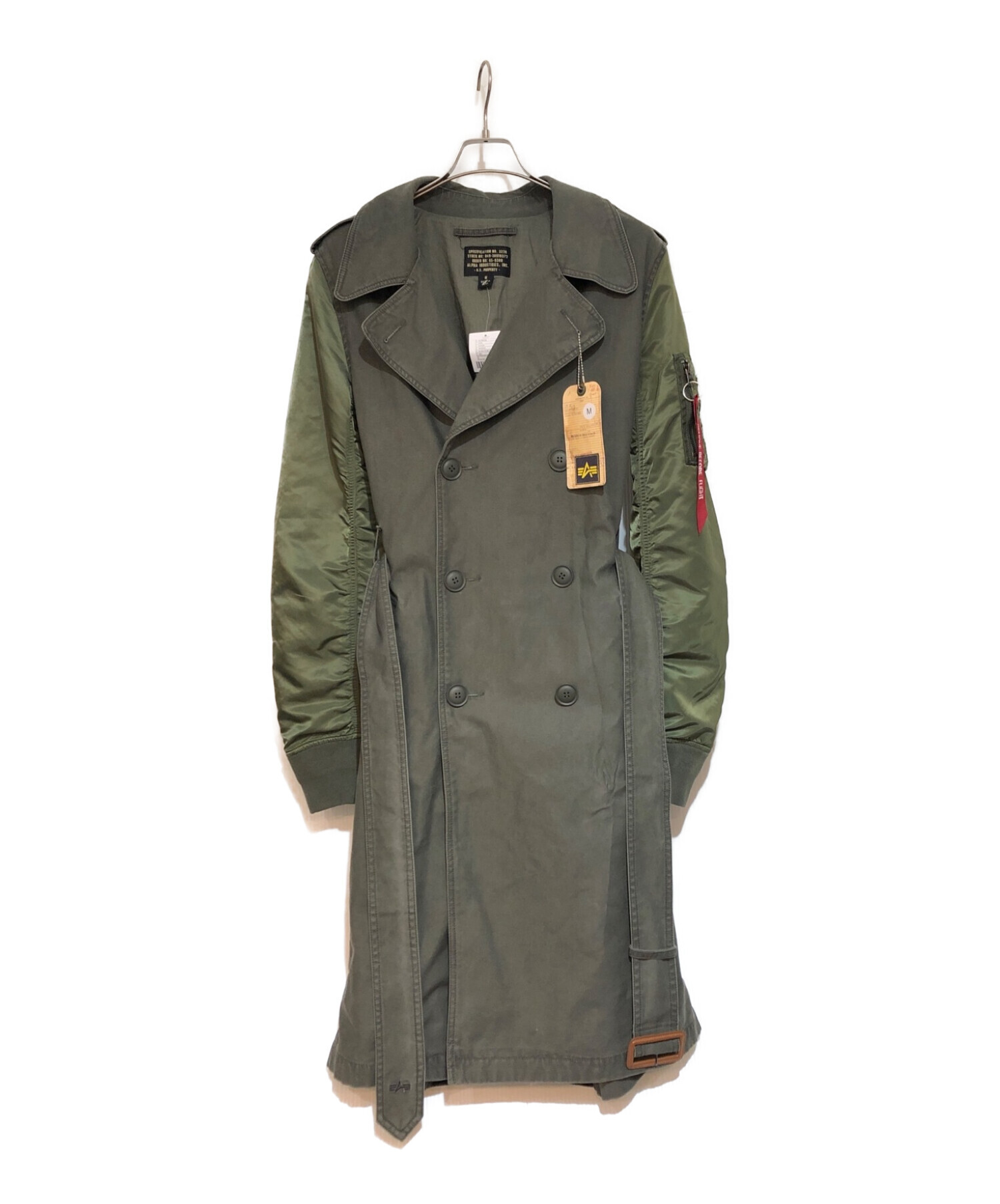 Alpha industries mackinaw deals trench coat