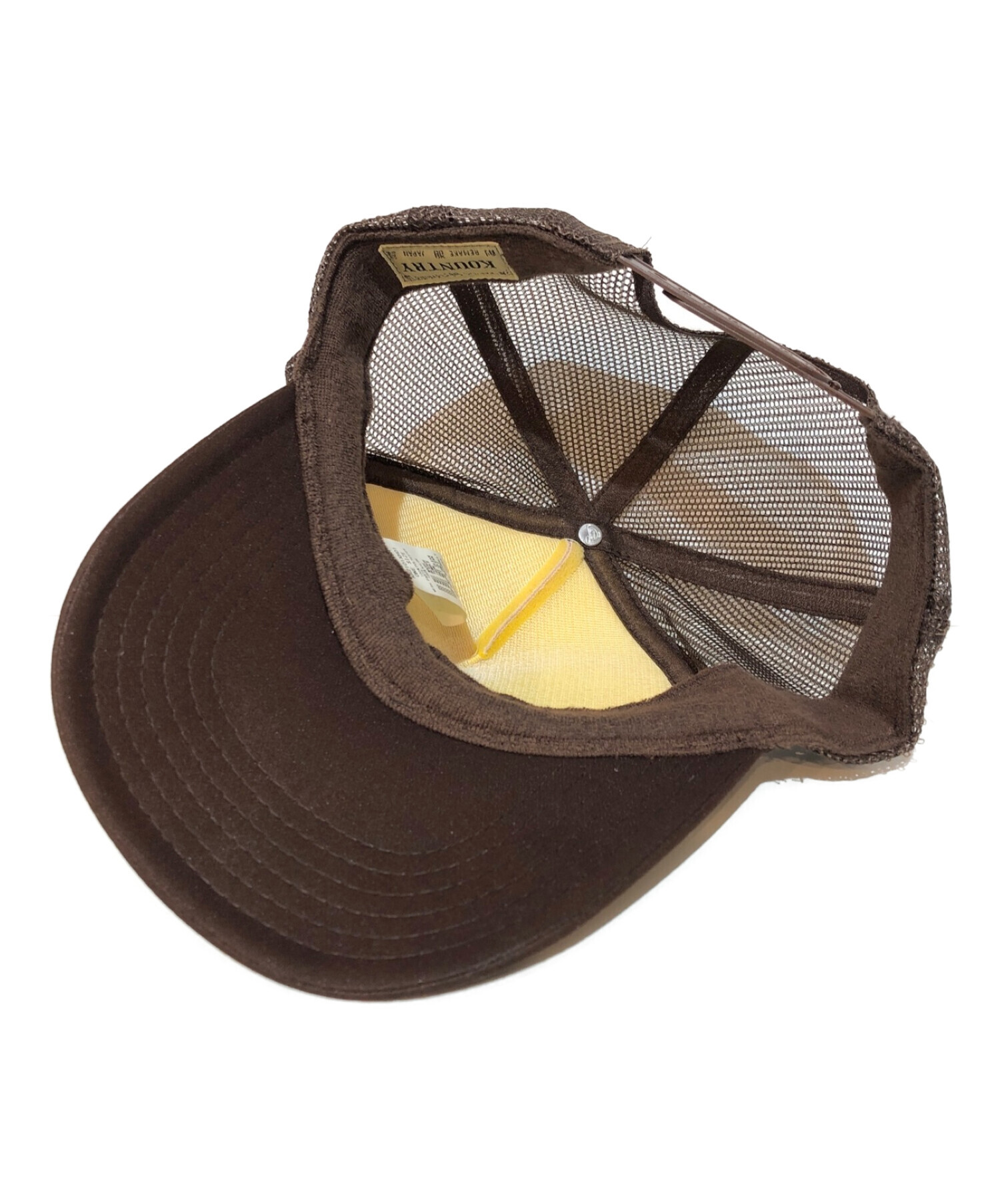 KAPITAL キャピタル TRUCKER HAT KR2101XH01 トラッカーハット メッシュキャップ 帽子 ブラウン