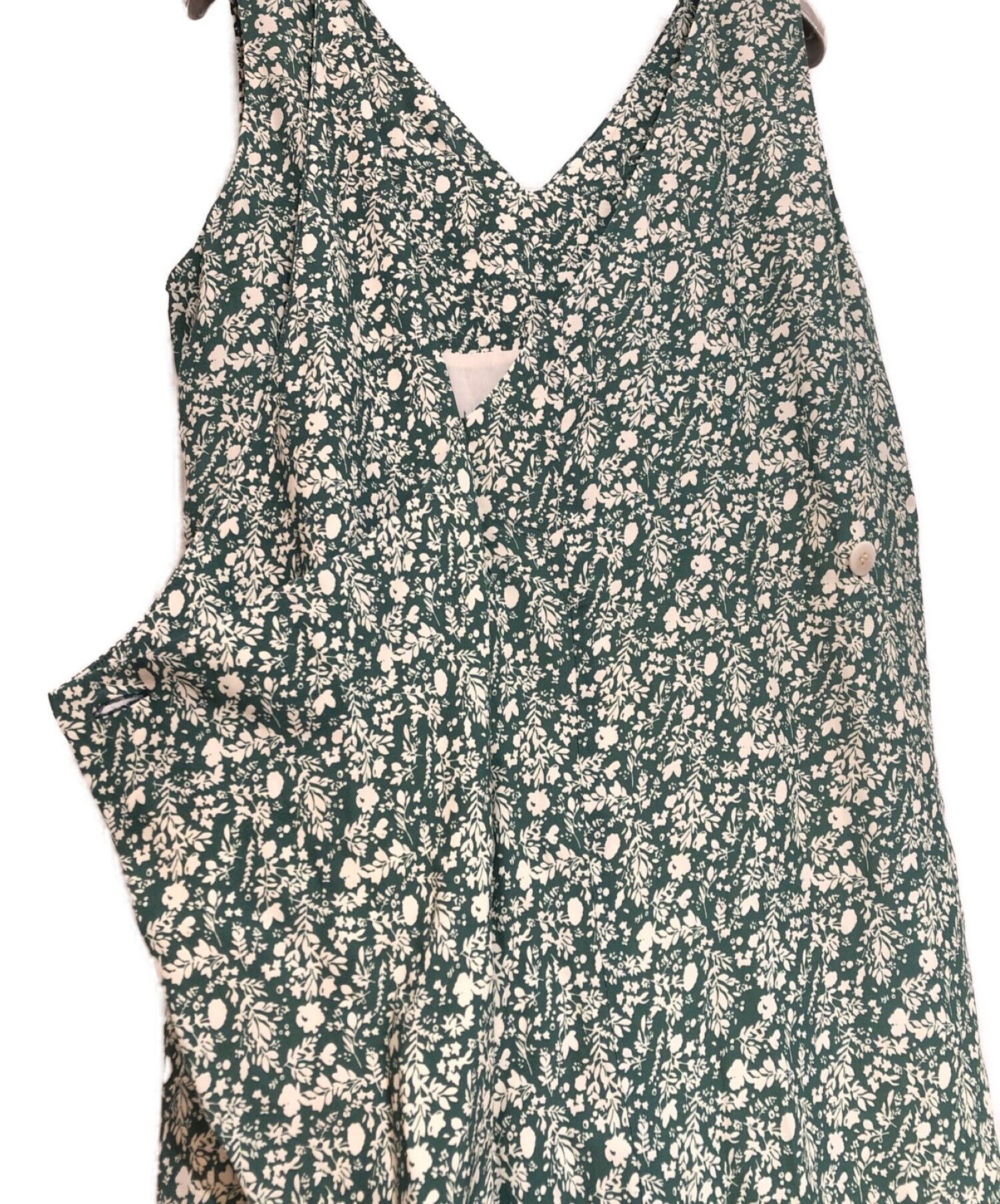 最高品質の RHC Botanical Print V Neck All in One comunidadaledar.org