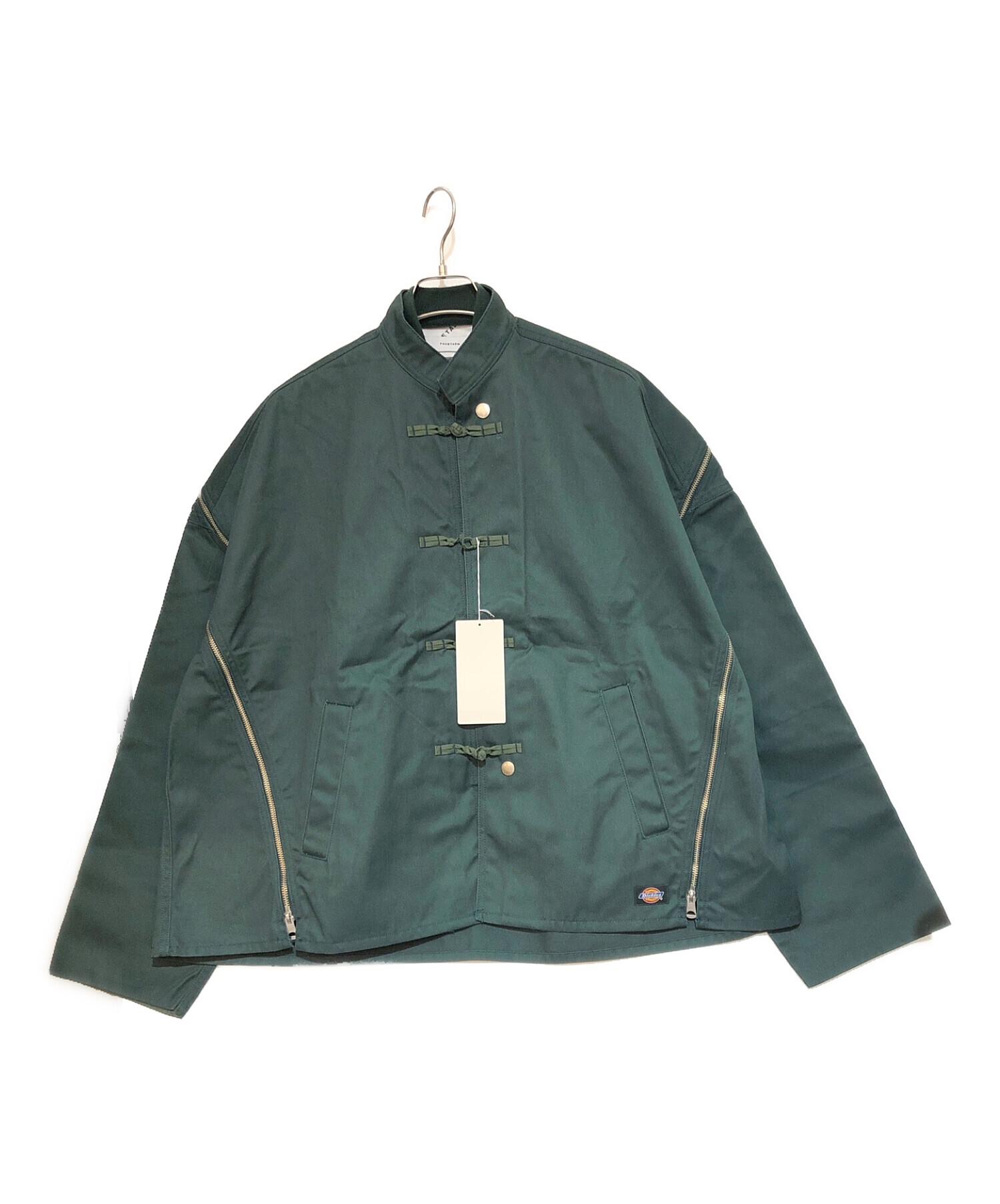 FACETASM (ファセッタズム) 22SS DICKIES KUNG-FU JKT ディッキーズ コラボ カンフージャケット グリーン サイズ:4  未使用品